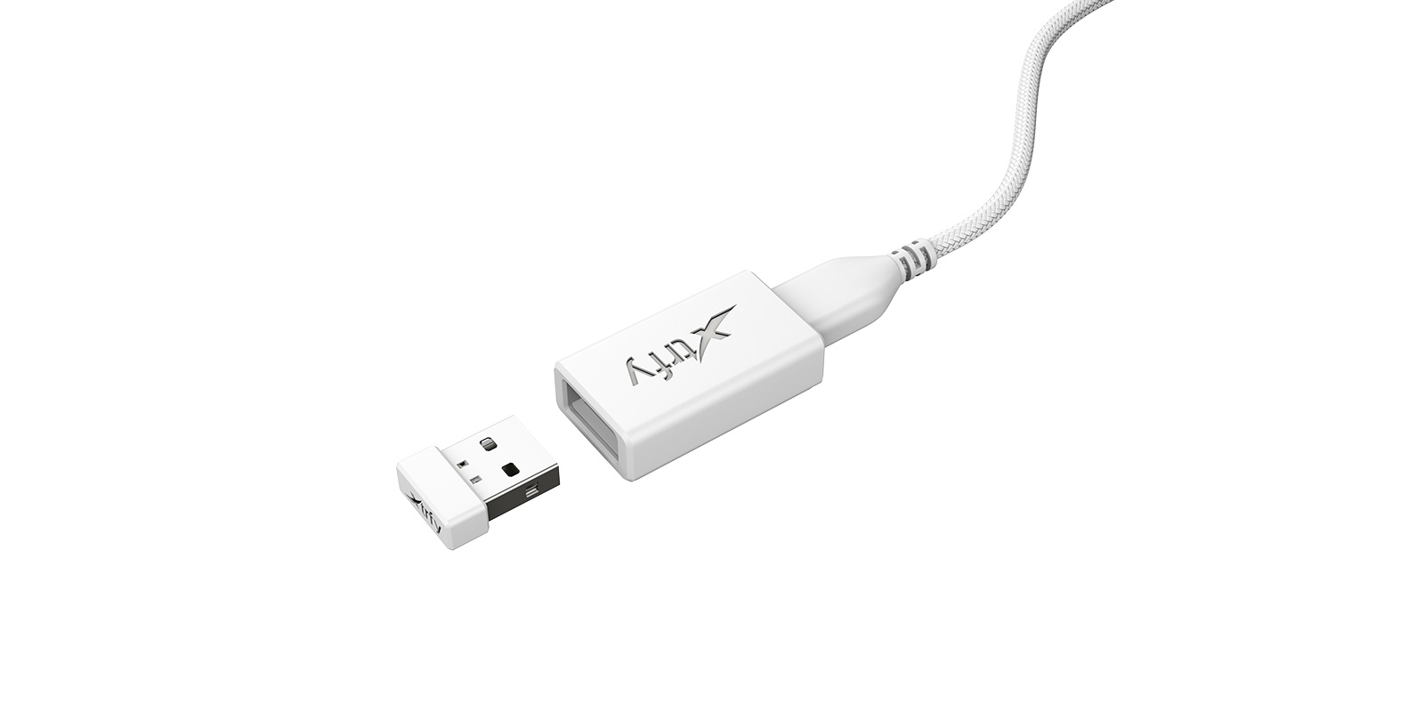 Cherry Xtrfy M42 - Maus - optisch - kabellos - 2.4 GHz - kabelloser Empfänger (USB)
