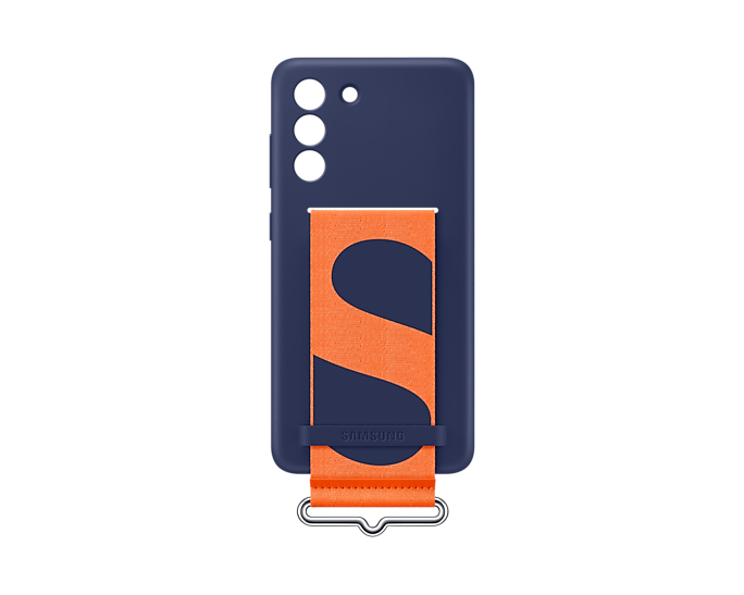 Samsung EF-GG990TNEGWW, Griffigkeit, Navy, Orange, Silikon, Samsung, Galaxy S21 FE