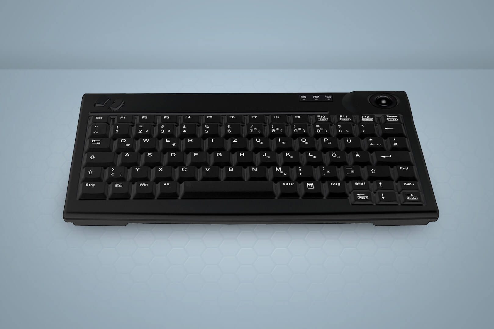 Cherry Active Key AK-440-TU - Tastatur - mit Trackball