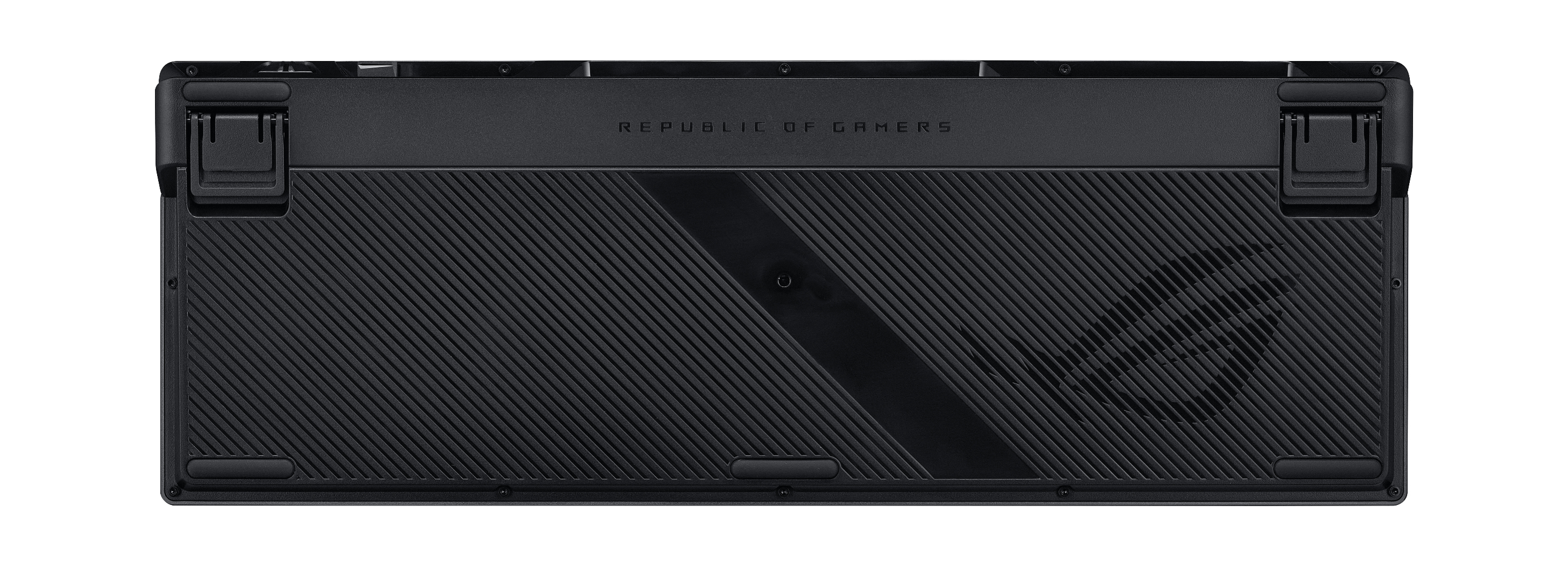 ASUS ROG Azoth 96 HE, Verkabelt & Kabellos, USB + RF Wireless + Bluetooth, Magnetic-mechanical key s