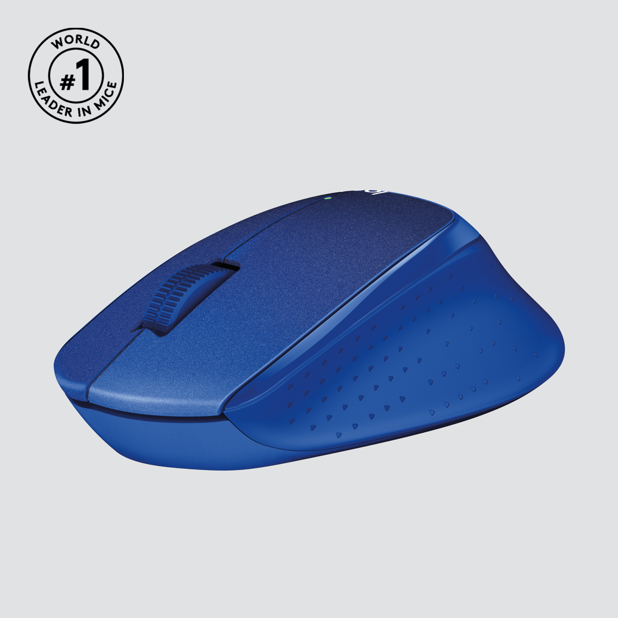 Logitech M330 SILENT PLUS - Maus - 3 Tasten - kabellos - 2.4 GHz - kabelloser Empfänger (USB)