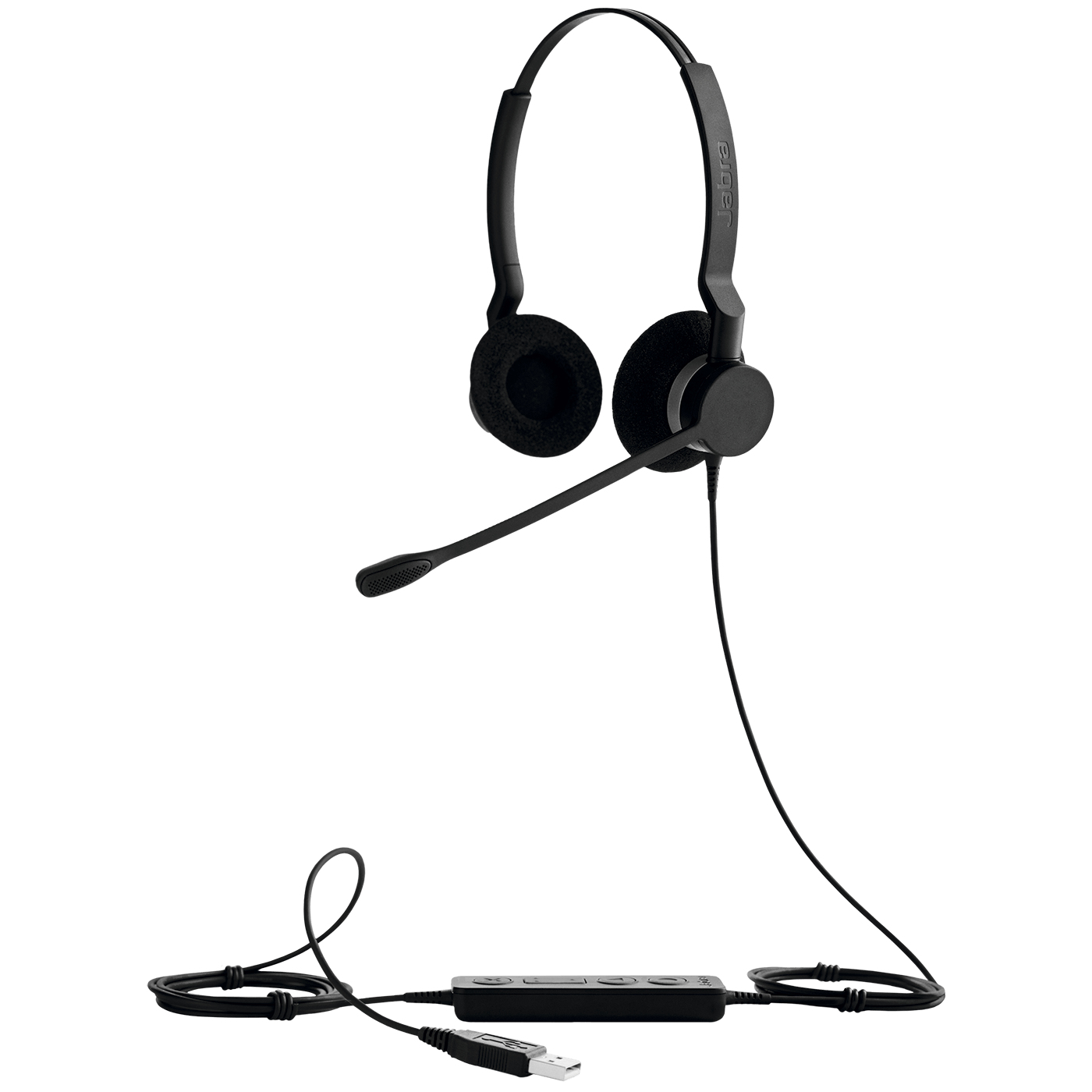 Jabra BIZ 2300 USB MS Duo - Headset - On-Ear
