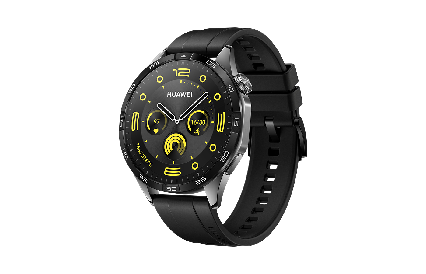 Huawei Watch GT 4 46mm Black Fluorelastomer