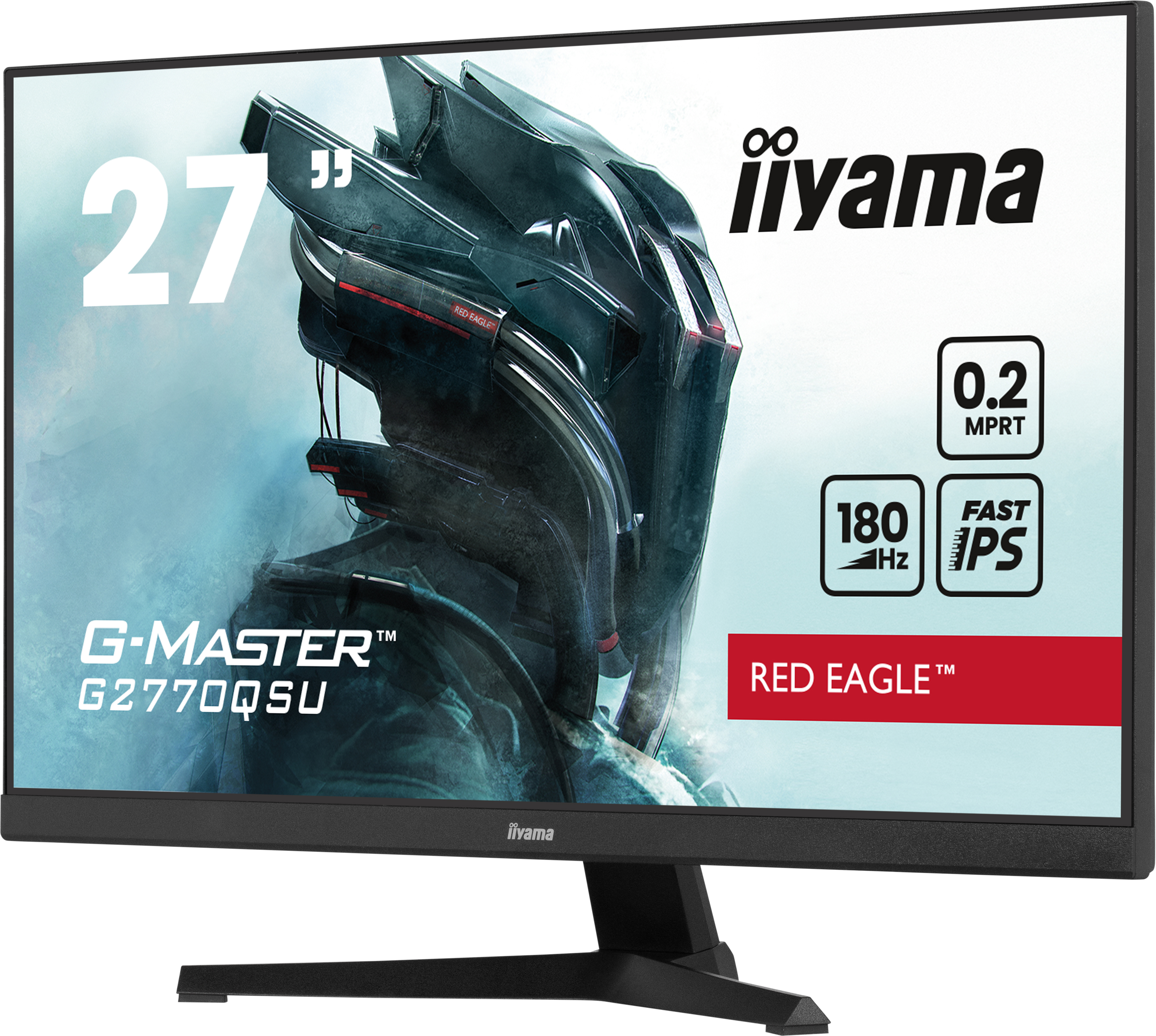 Iiyama G-MASTER Red Eagle G2770QSU-B6 - LED-Monitor - Gaming - 69 cm (27")
