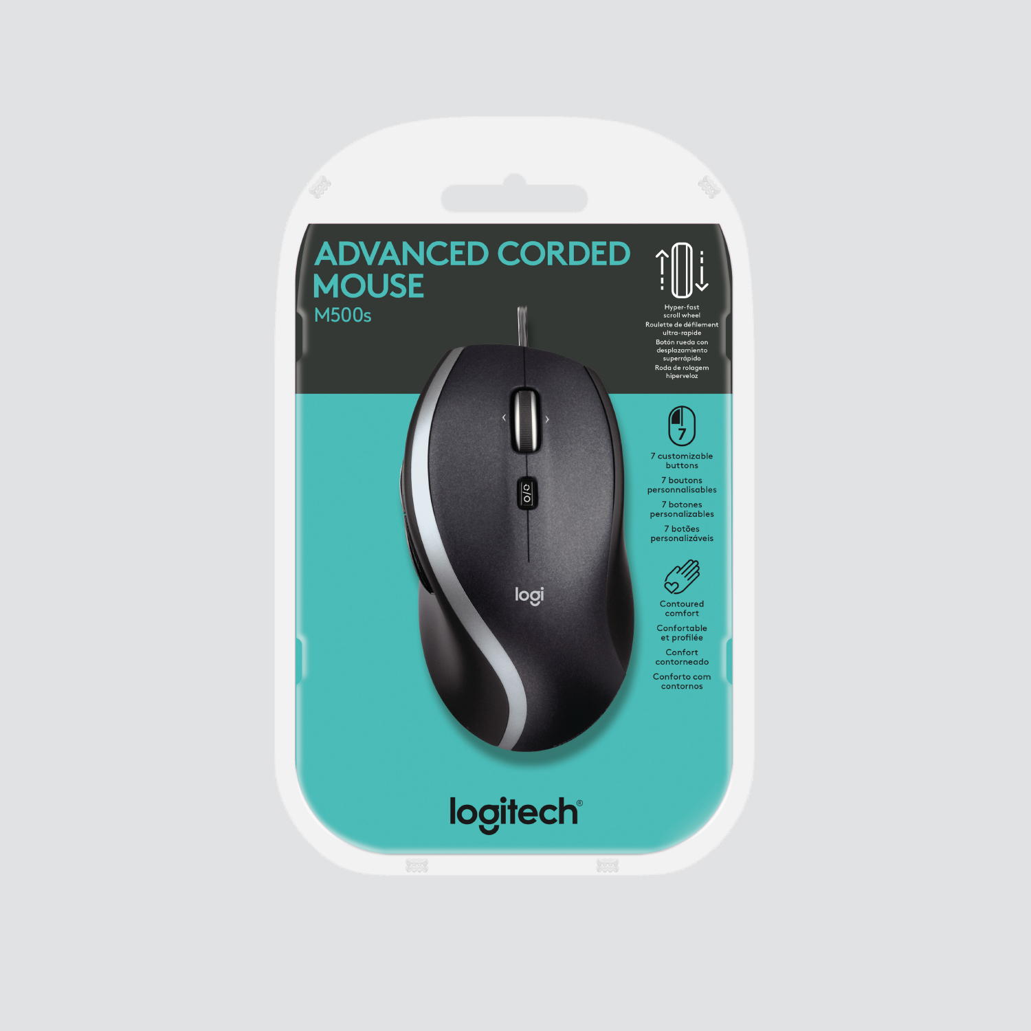 Logitech M500s Advanced Corded Mouse - Maus