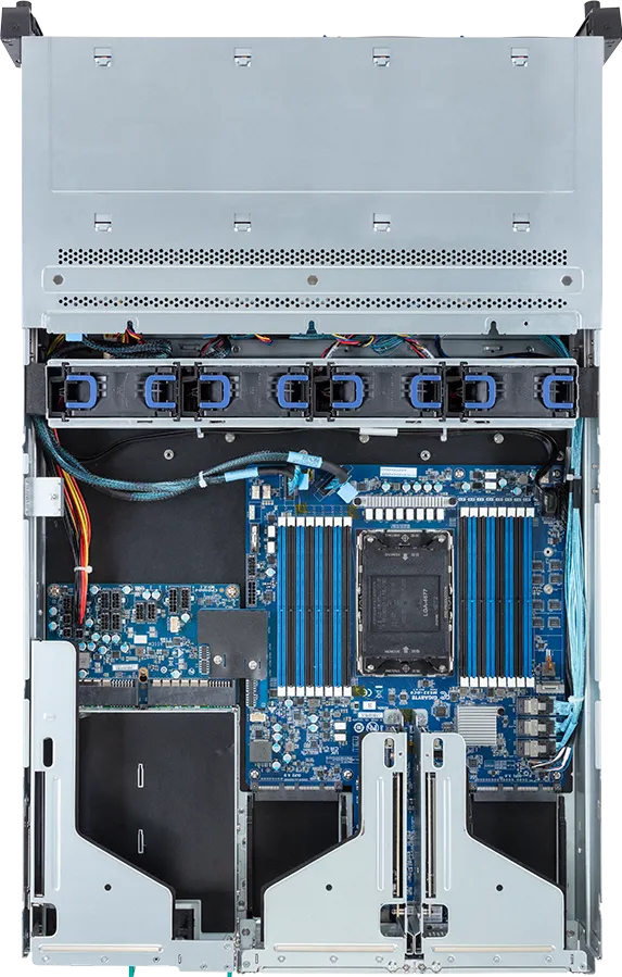 Gigabyte R263-S34-AAH1, Intel C741, LGA 4677 (Socket E), Intel, Intel® Xeon®, Intel® Xeon®, GDDR5