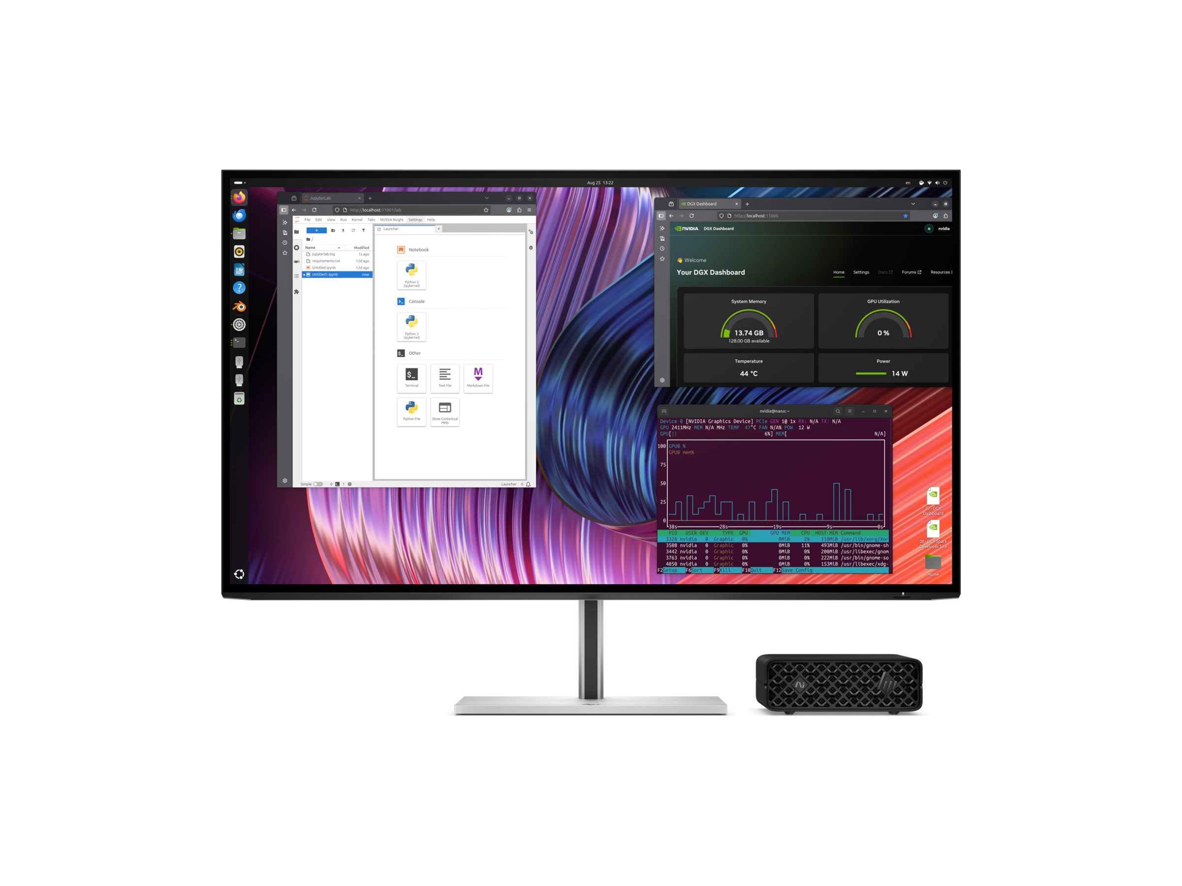 HP ZGX Nano G1n AI Station - Mini - 1 x GB10