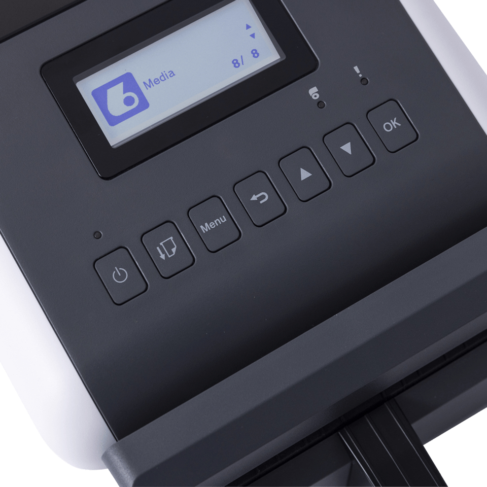 Brother TD-4550DNWBFC, Thermodirekt, 300 x 300 DPI, 152 mm/sek, Verkabelt & Kabellos, Schwarz, Weiß