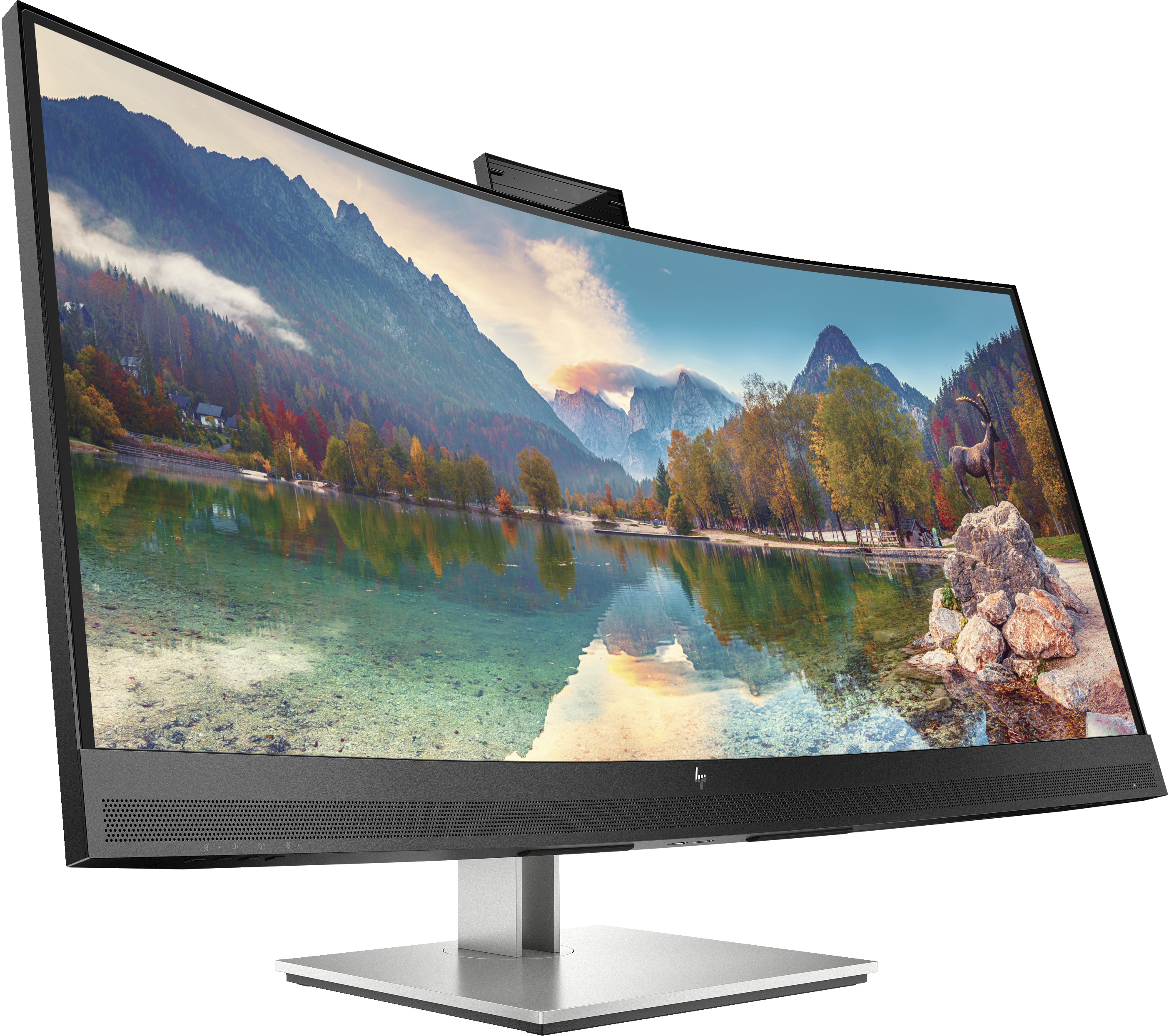 HP E34m G4 Conferencing Monitor - E-Series - LED-Monitor - gebogen - 86.36 cm (34")