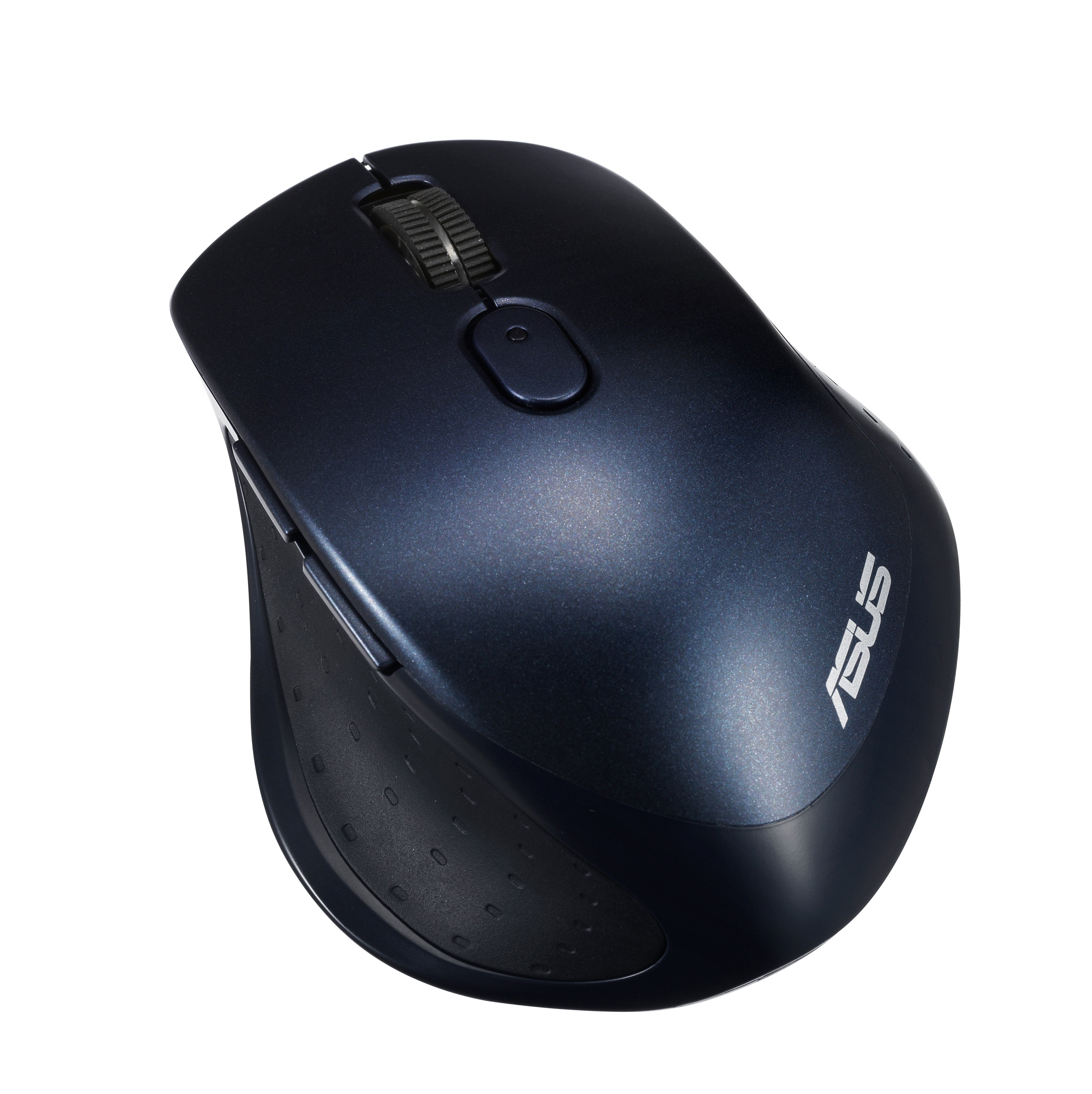 ASUS MW203 - Maus - ergonomisch - optisch - 6 Tasten - kabellos - 2.4 GHz, Bluetooth - kabelloser Em