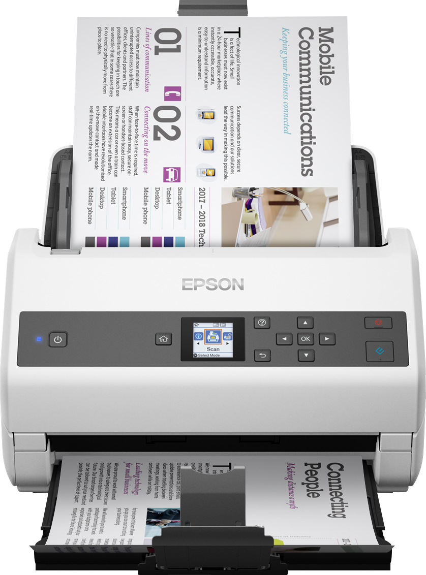 Epson WorkForce DS-870 Kofax VRS - Dokumentenscanner - Kontaktbildsensor (CIS)