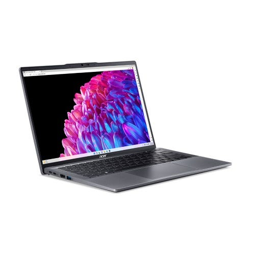 Acer Swift Go 14 SFG14-63 - 180°-Scharnierdesign - AMD Ryzen 7 8845HS / 3.8 GHz - Win 11 Home - Rade