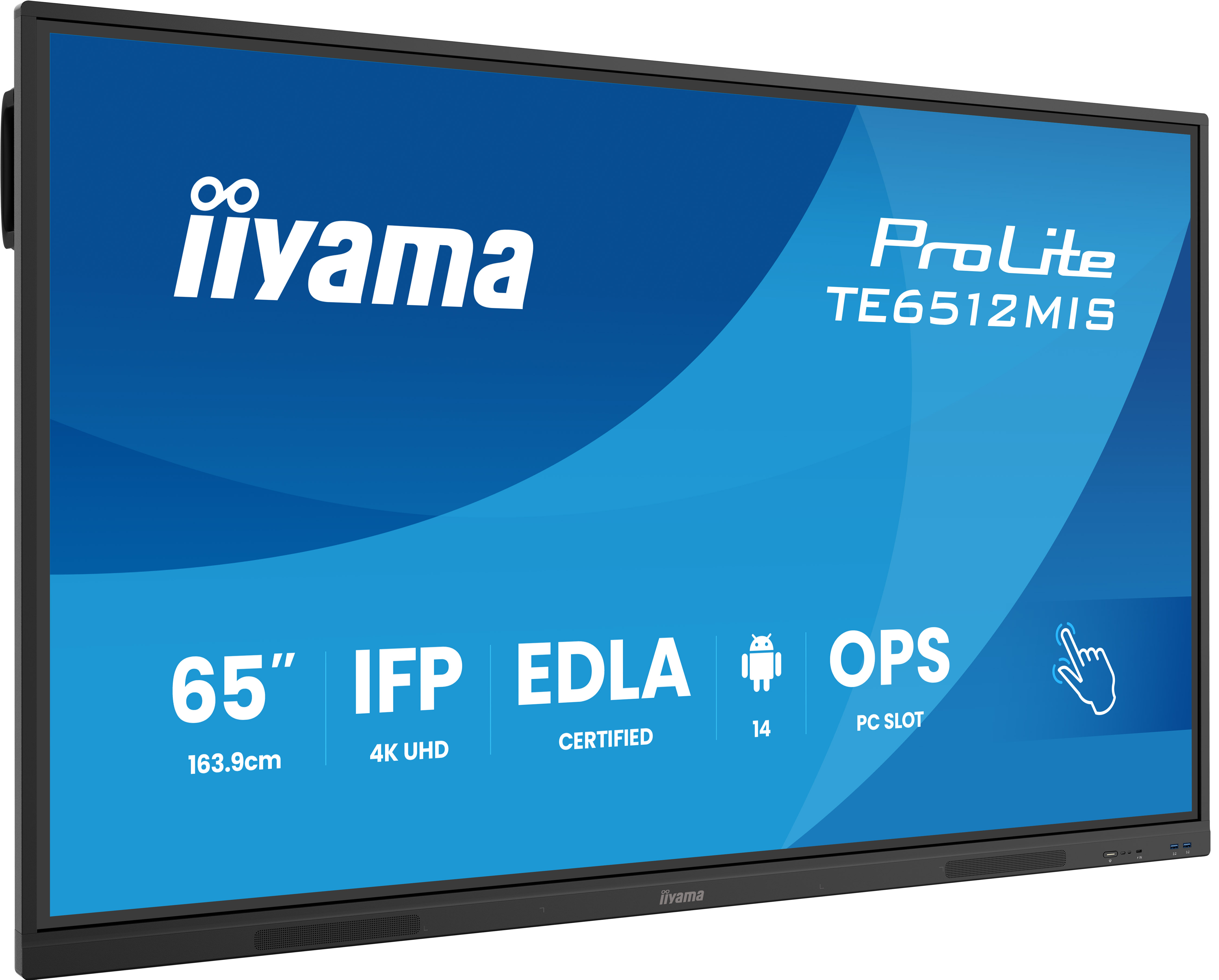IIYAMA ProLite TE6512MIS-B4AG, 163.8cm (64.5")