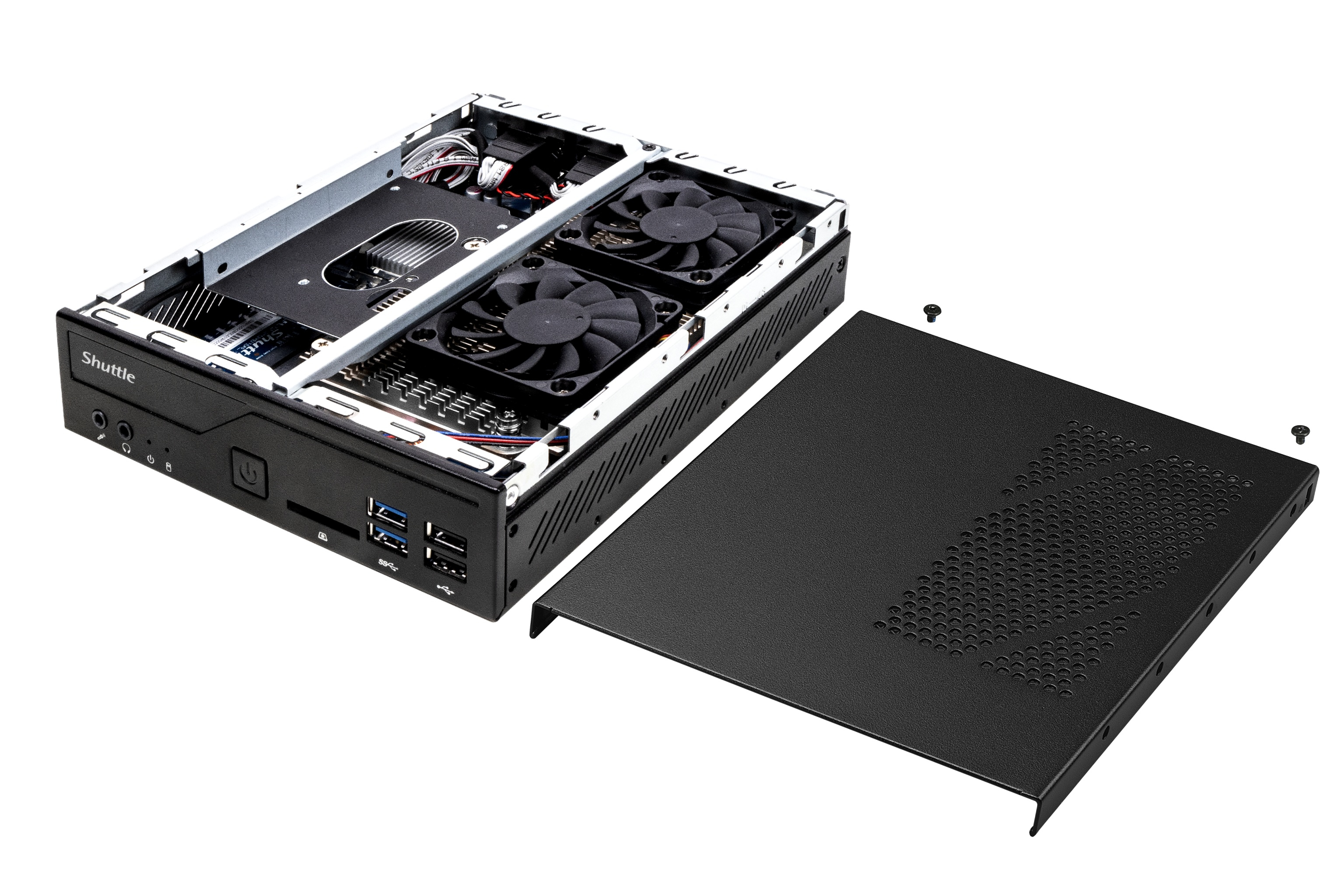 Shuttle XPC slim DH410 - Barebone - Slim-PC -