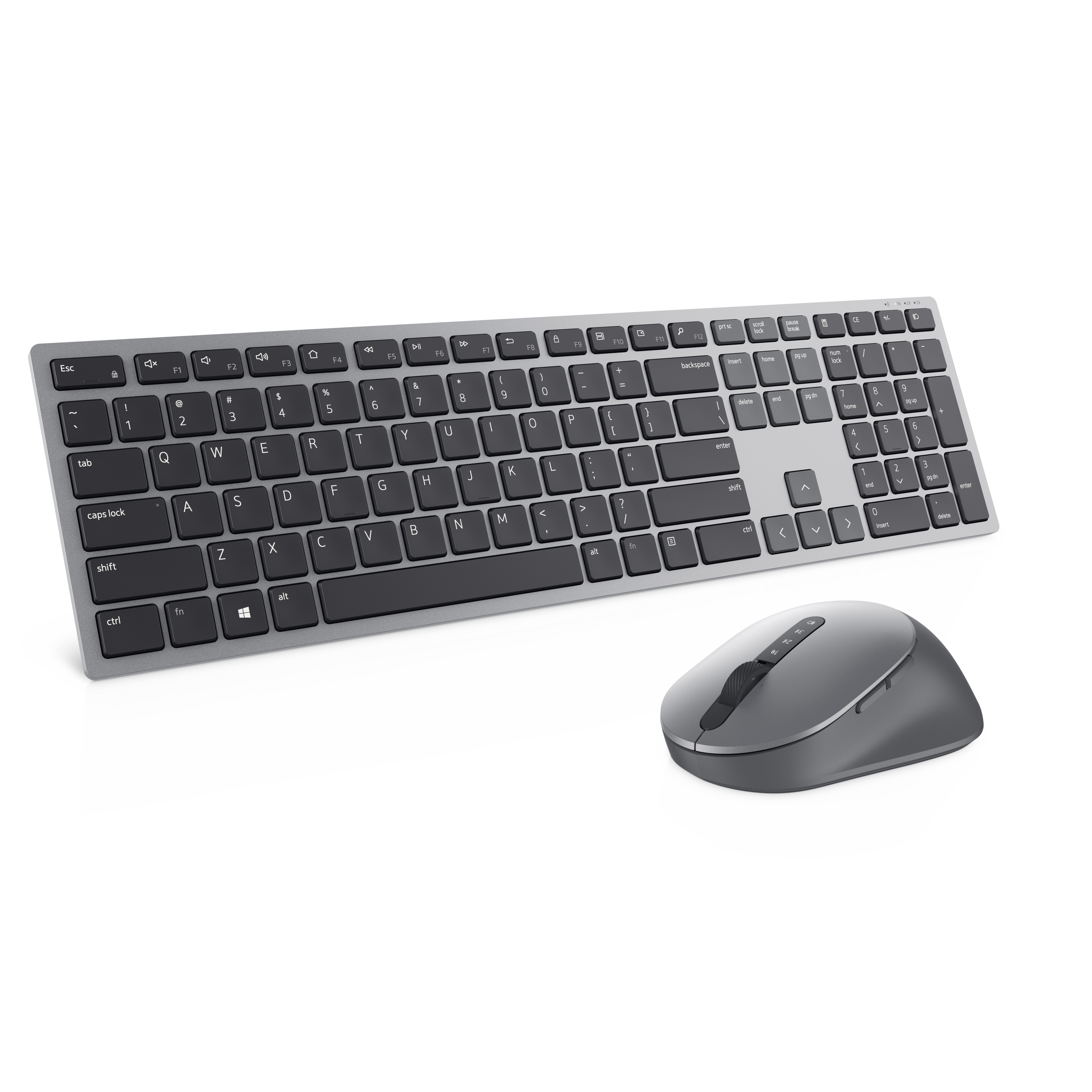 Dell Pro Plus-Tastatur und -Maus ? KM7321W - deutsch (QWERTZ), Volle Größe (100%), Kabellos, RF Wire