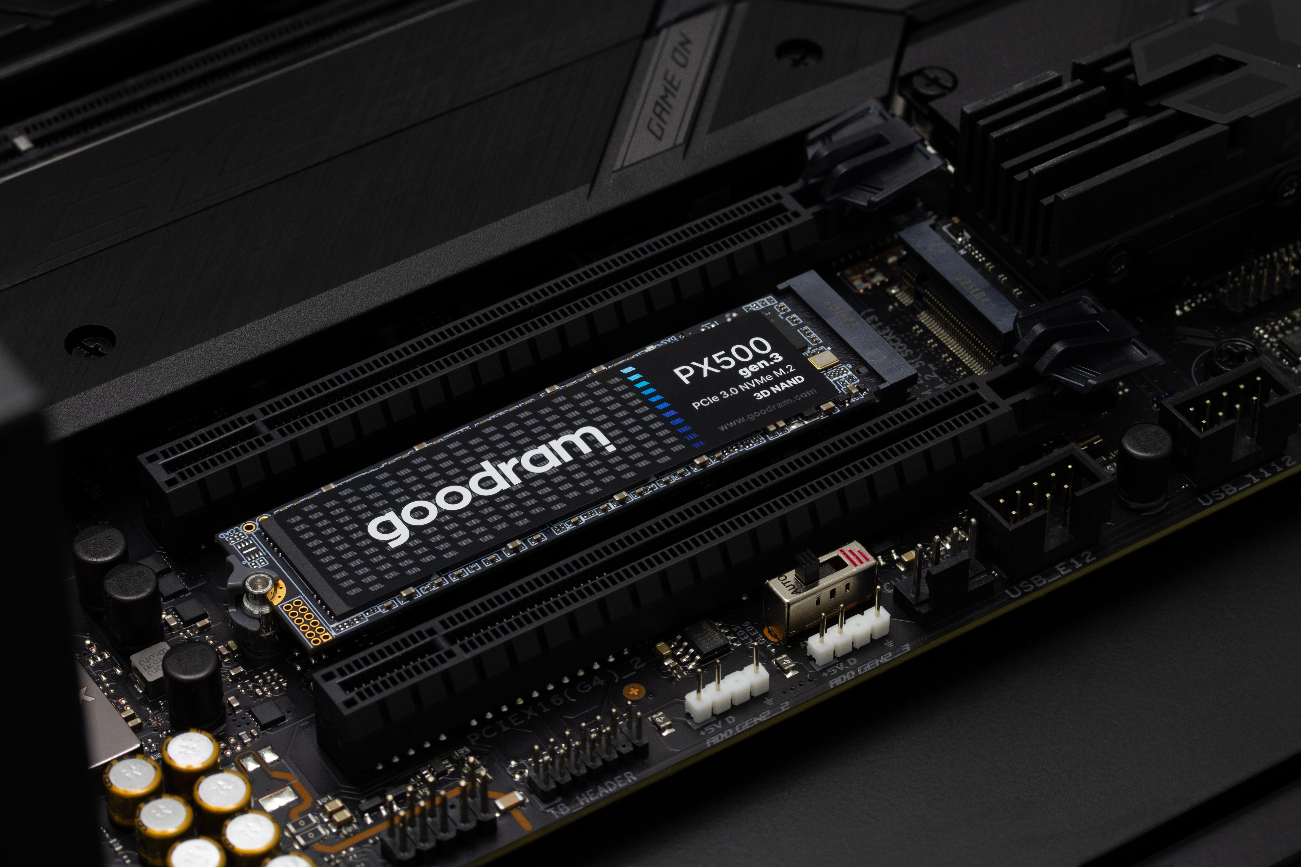 GoodRam PX500 Gen.3 - SSD - 512 GB - intern - M.2 2280 - PCIe 3.0 x4 (NVMe)