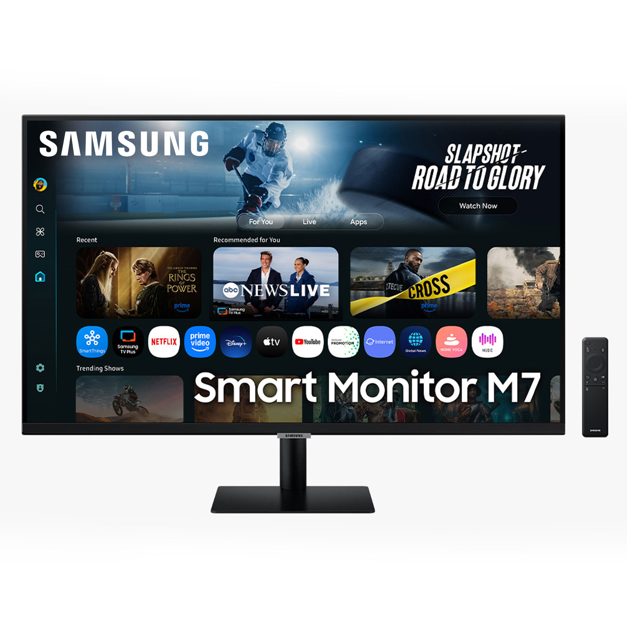 Samsung S32FM700UU Smart-Monitor 81.3cm (32") 4K UHD, VA, 4ms, HDMI, Displayport