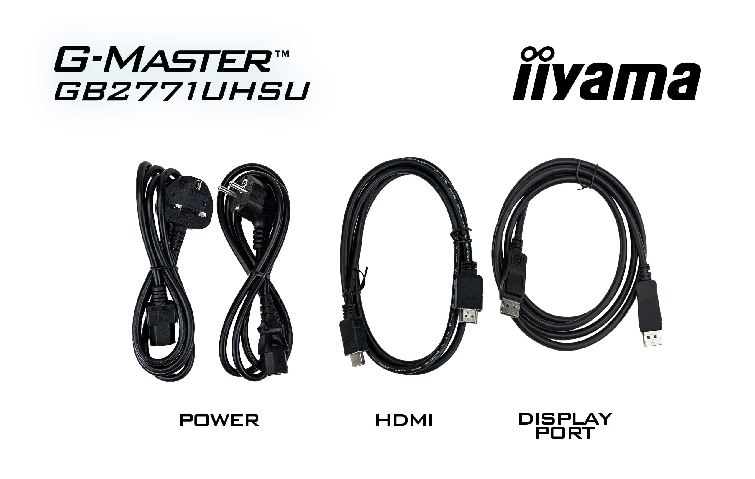 iiyama G-Master GB2771UHSU-B1 Monitor 68,6cm (27") 4K UHD, IPS, 0.8ms, HDMI, Displayport, USB-C
