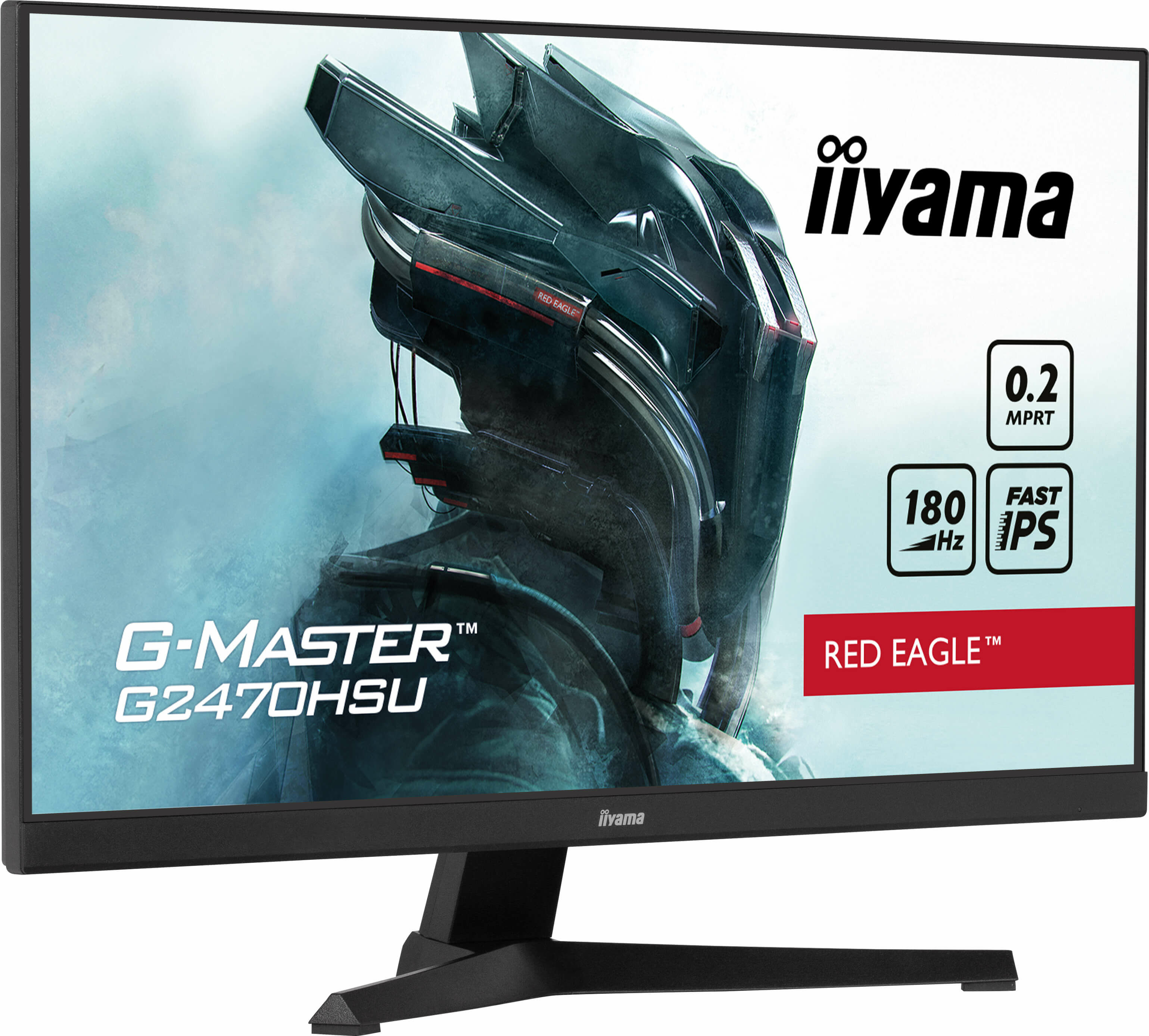 Iiyama G-MASTER Red Eagle G2470HSU-B6 - LED-Monitor - Gaming - 61 cm (24")
