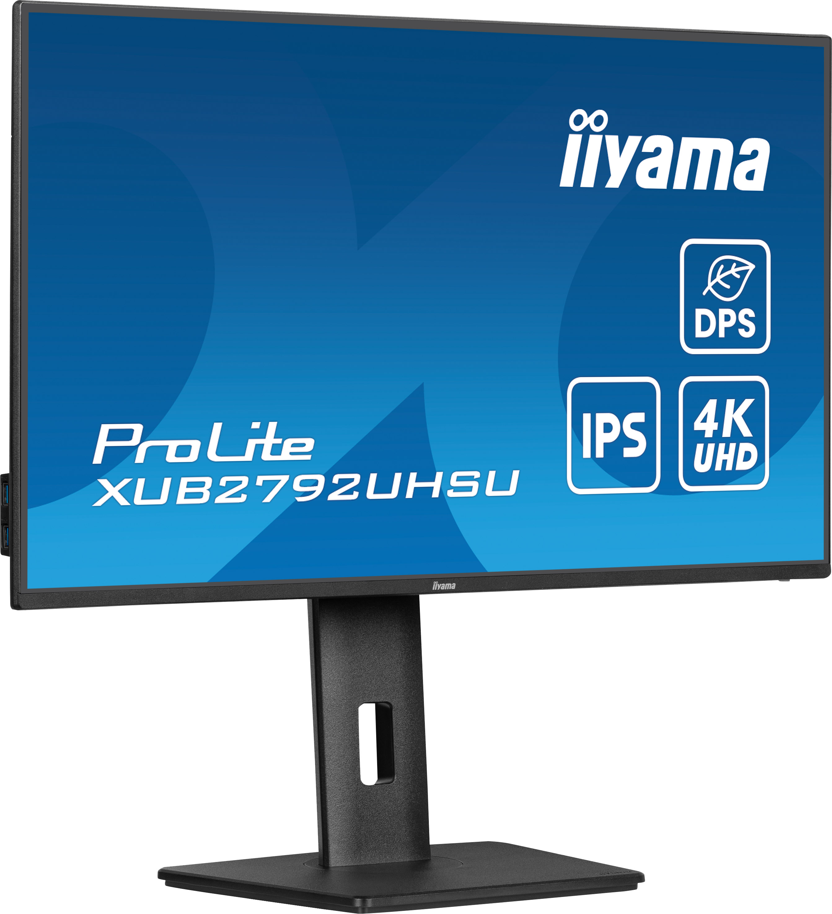 iiyama ProLite XUB2792UHSU-B6 Monitor 68.6 cm (27") 4K UHD, IPS, 4ms, HDMI, Displayport, USB
