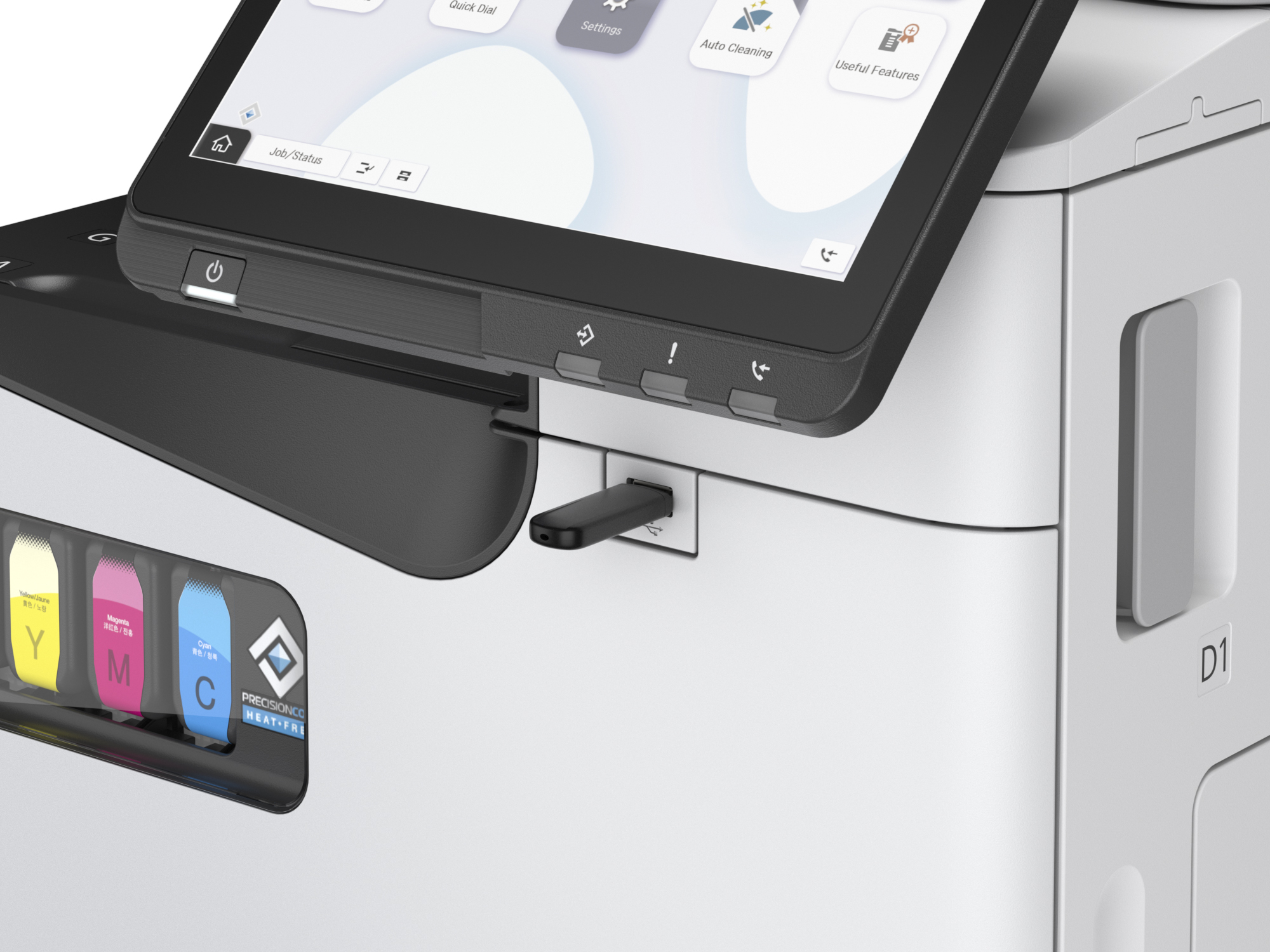 Epson WorkForce Enterprise AM-C400, Tintenstrahl, Farbdruck, 600 x 2400 DPI, A4, Direktdruck, Weiß