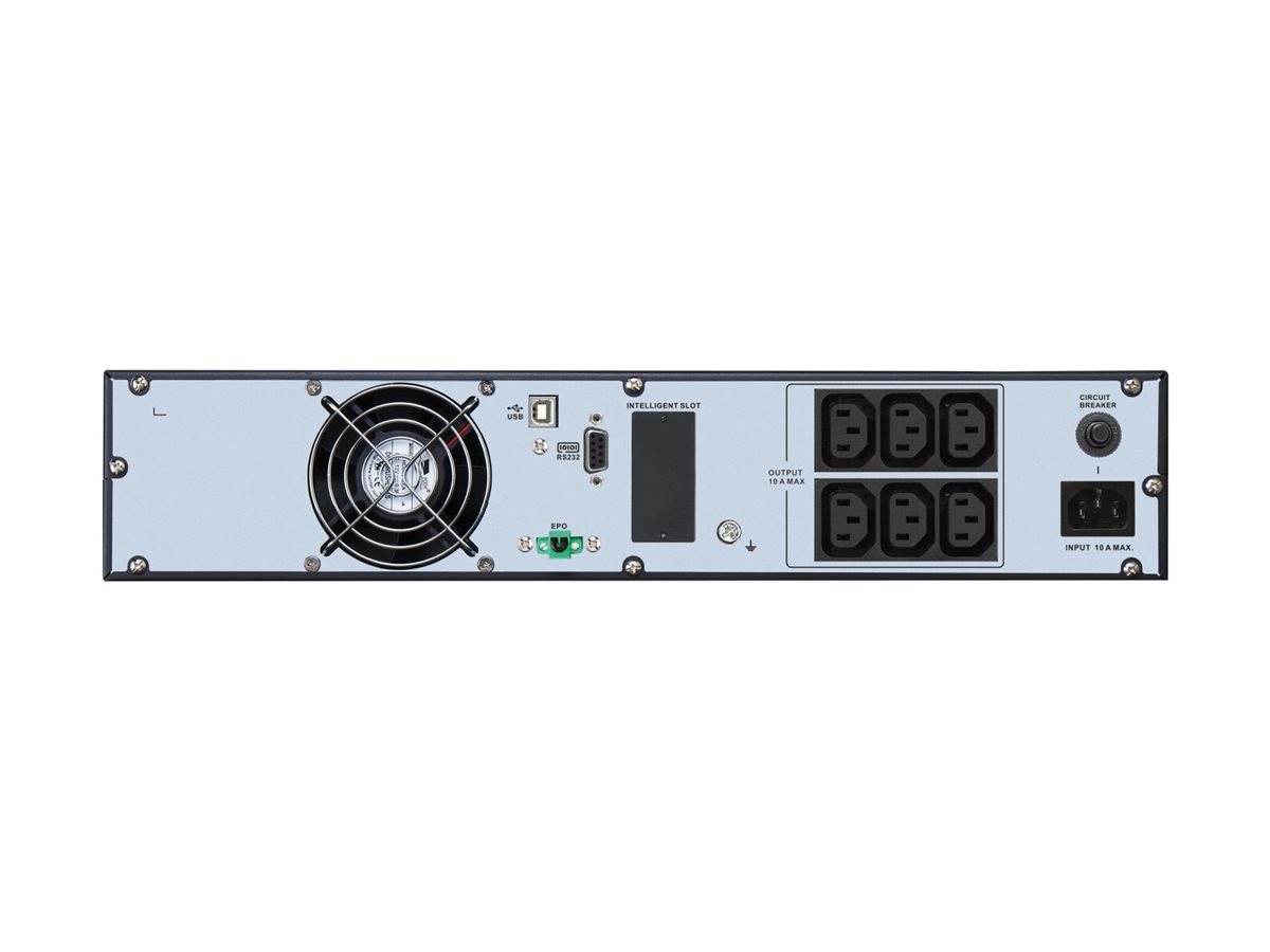 APC Easy UPS On-Line - USV (Rack - einbaufähig) - Wechselstrom 230 V - 900 Watt - 1000 VA - 1-phasig