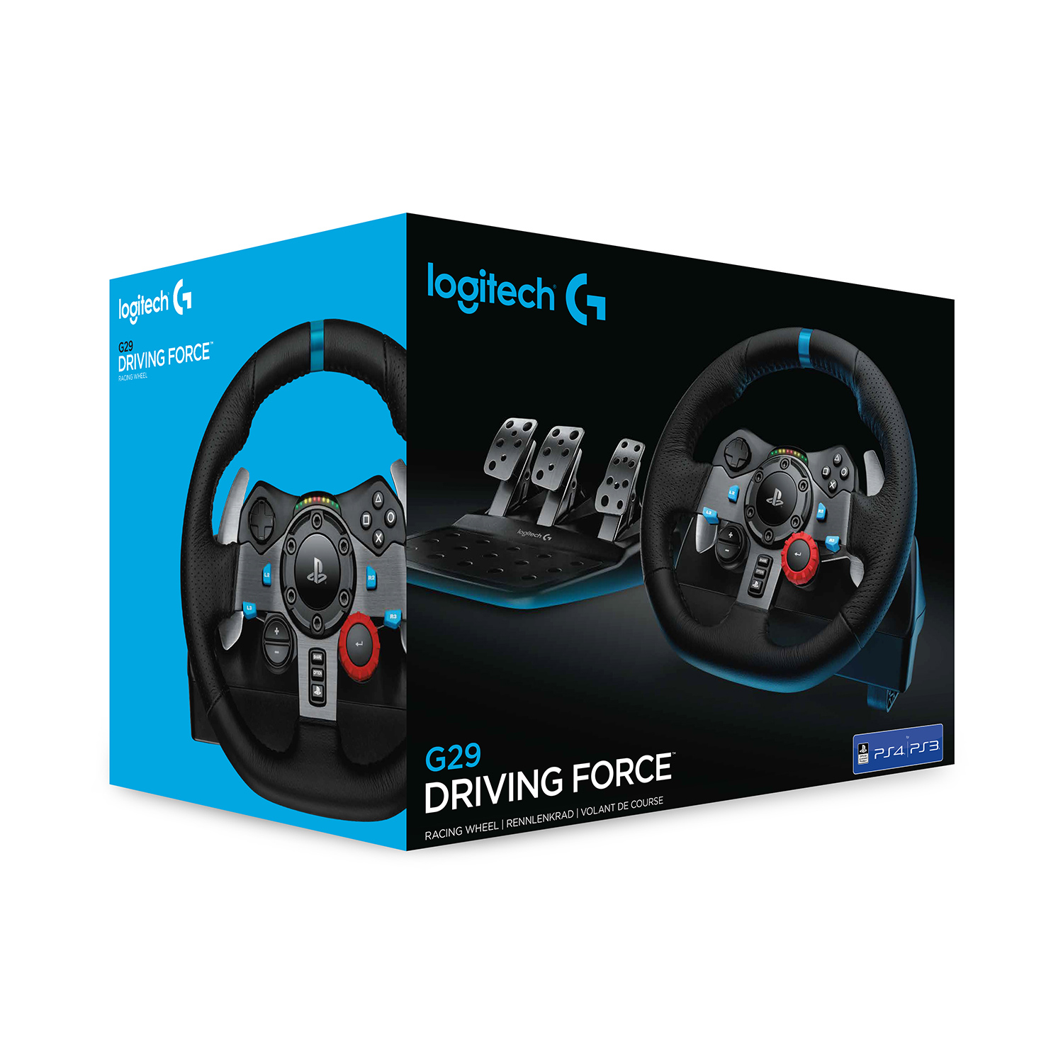Logitech Driving Force G29 - Lenkrad- und Pedale-Set