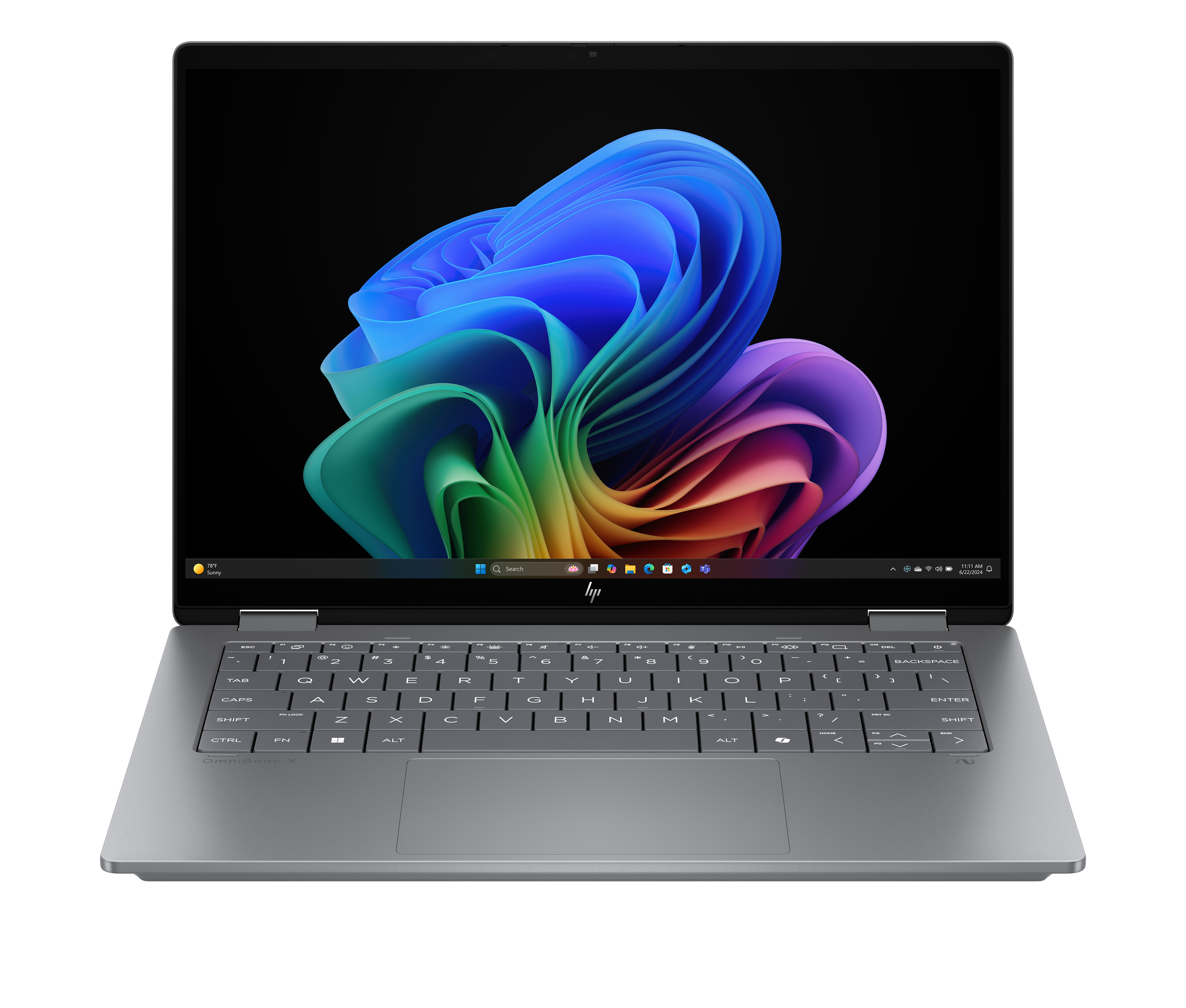 HPOmniBook XFlipNGAI 14-fk0478ng, 14" 3K Touch, AMD Ryzen™ AI 7 350, 32GB, 1TB SSD, W11