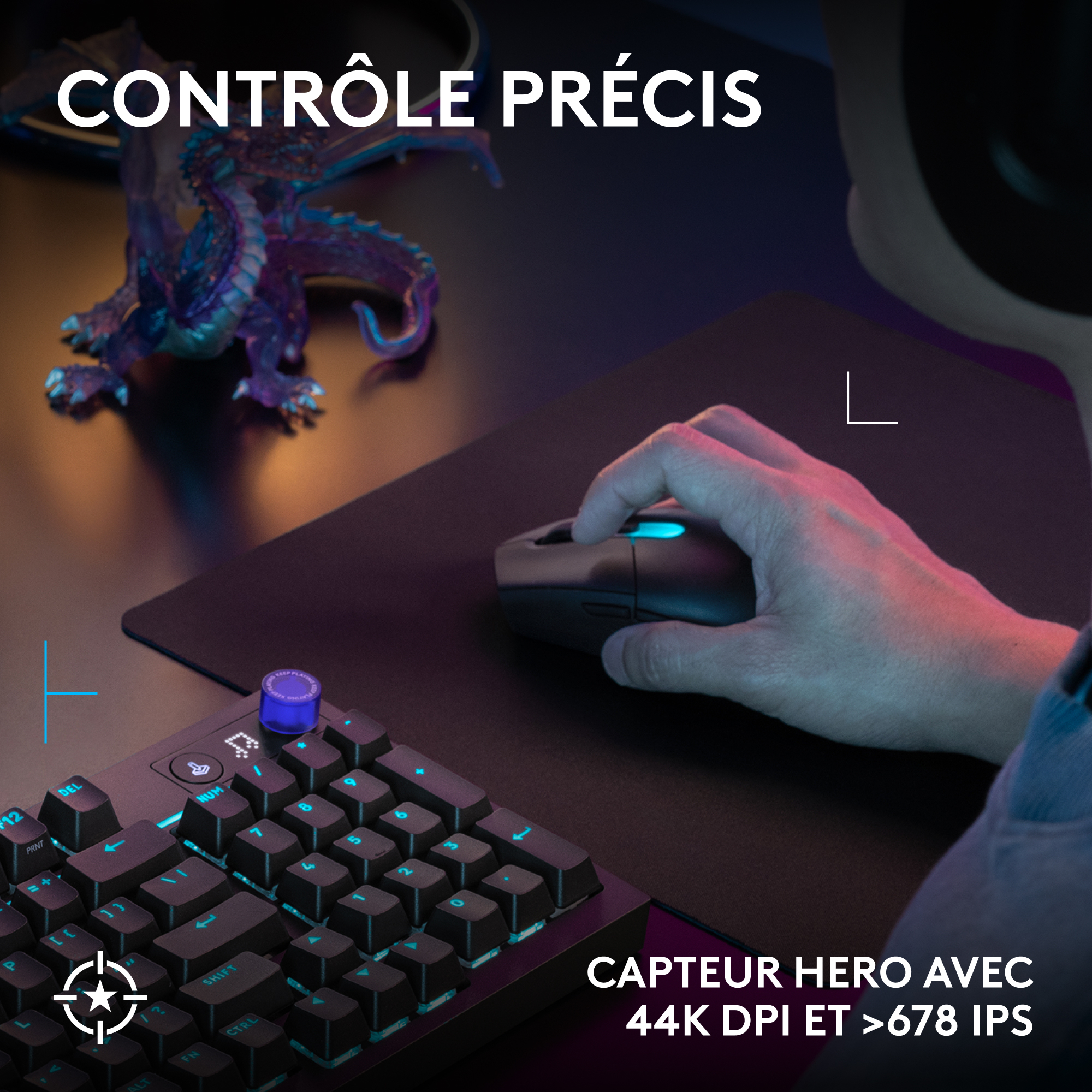 Logitech G G305 X SUPERLIGHT - Maus - optisch