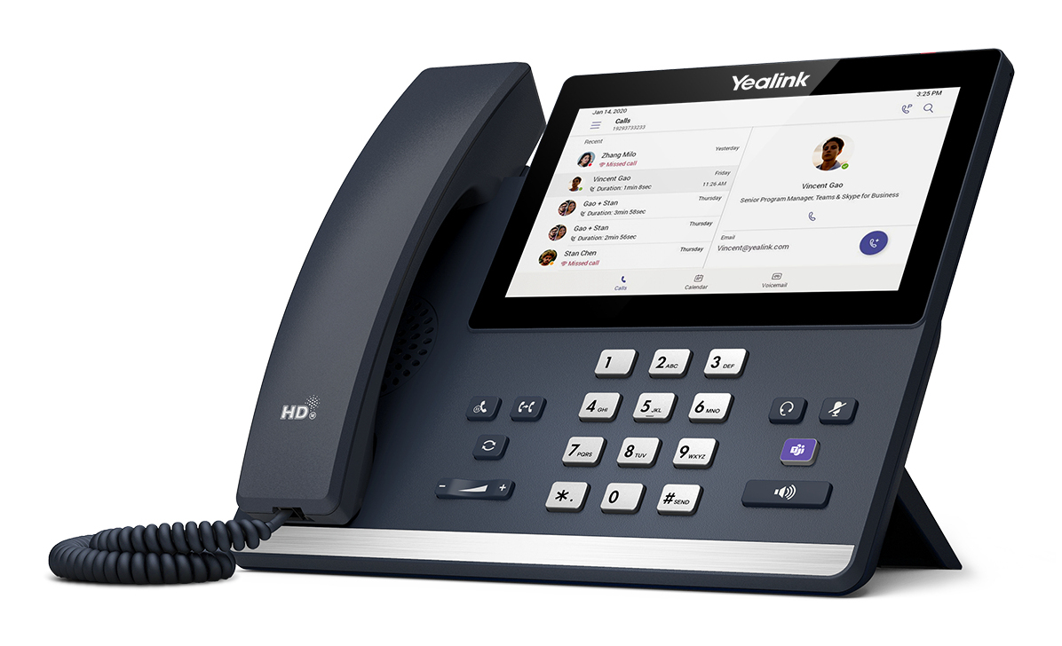 Yealink MP56 E2-Mannschaften, IP-Telefon, Grau, Kabelgebundenes Mobilteil, LCD, 17,8 cm (7"), 800 x