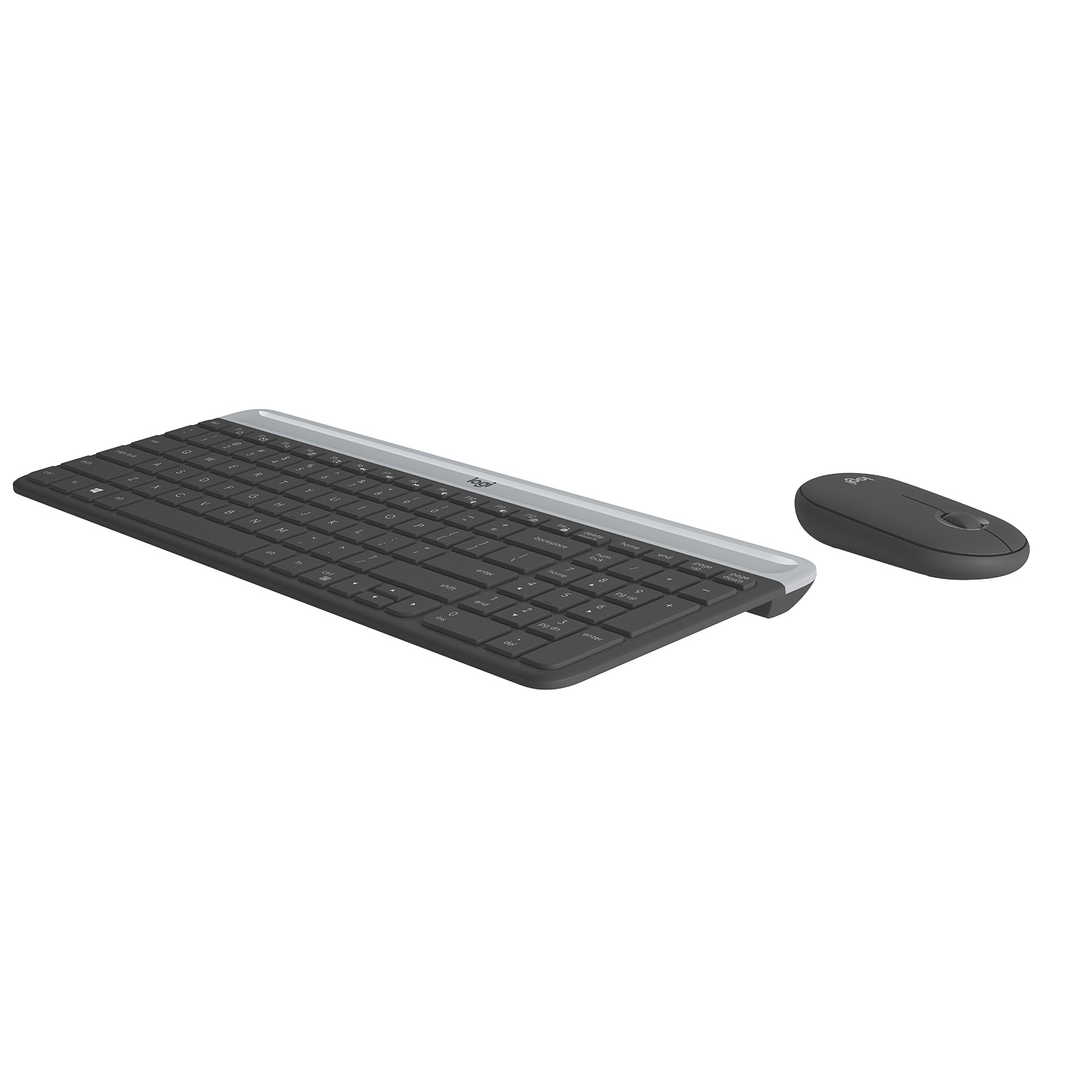 Logitech Slim Wireless Combo MK470 - Tastatur-und-Maus-Set