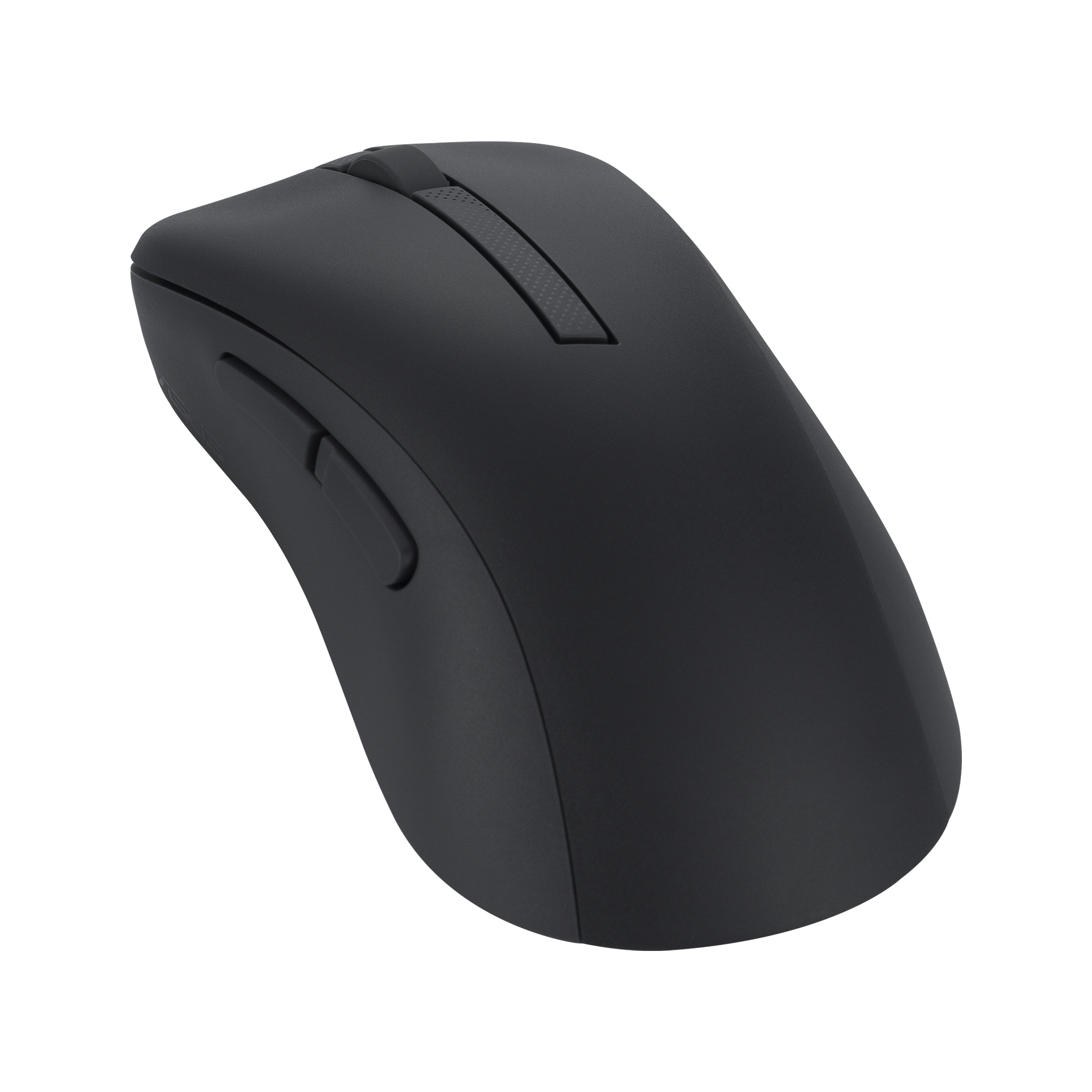 ASUS MD102 - Maus - ergonomisch - optisch - 5 Tasten - kabellos - Bluetooth, 2.4 GHz - kabelloser Em