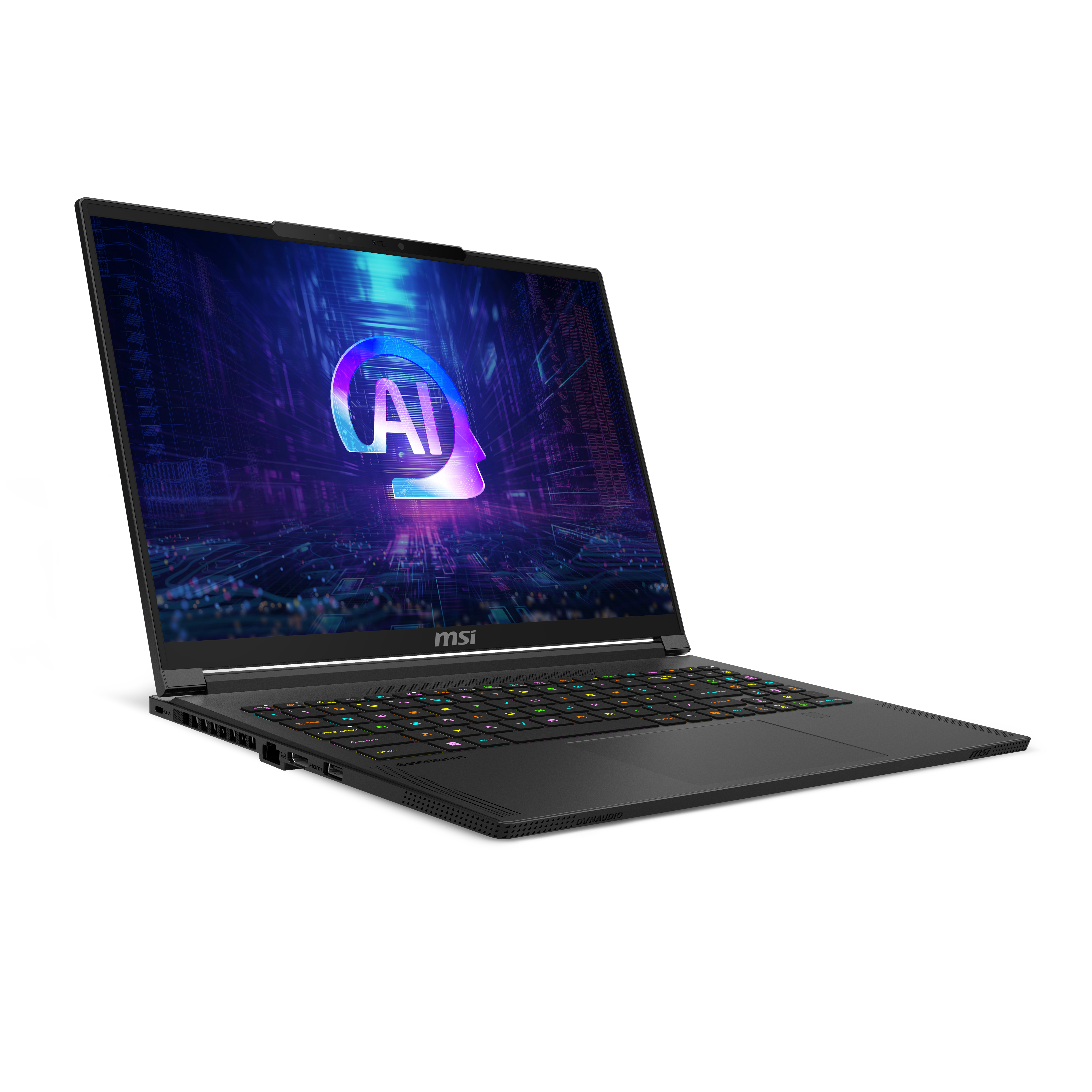 MSI Stealth A16 AI+ A3XWIG-043, 16"QHD+ 240Hz, Ryzen AI 9 HX 370, 32GB RAM, 2TB SSD, RTX5080, W11H