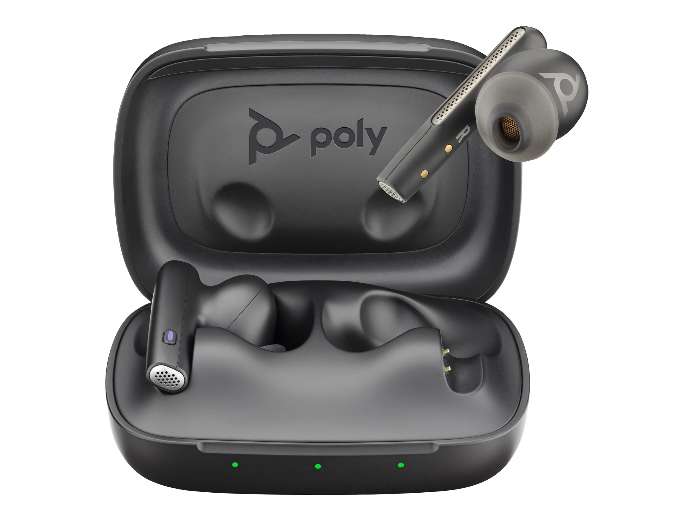 Poly HP Poly Voyager Free 60 UC M - True Wireless-Kopfhörer mit Mikrofon