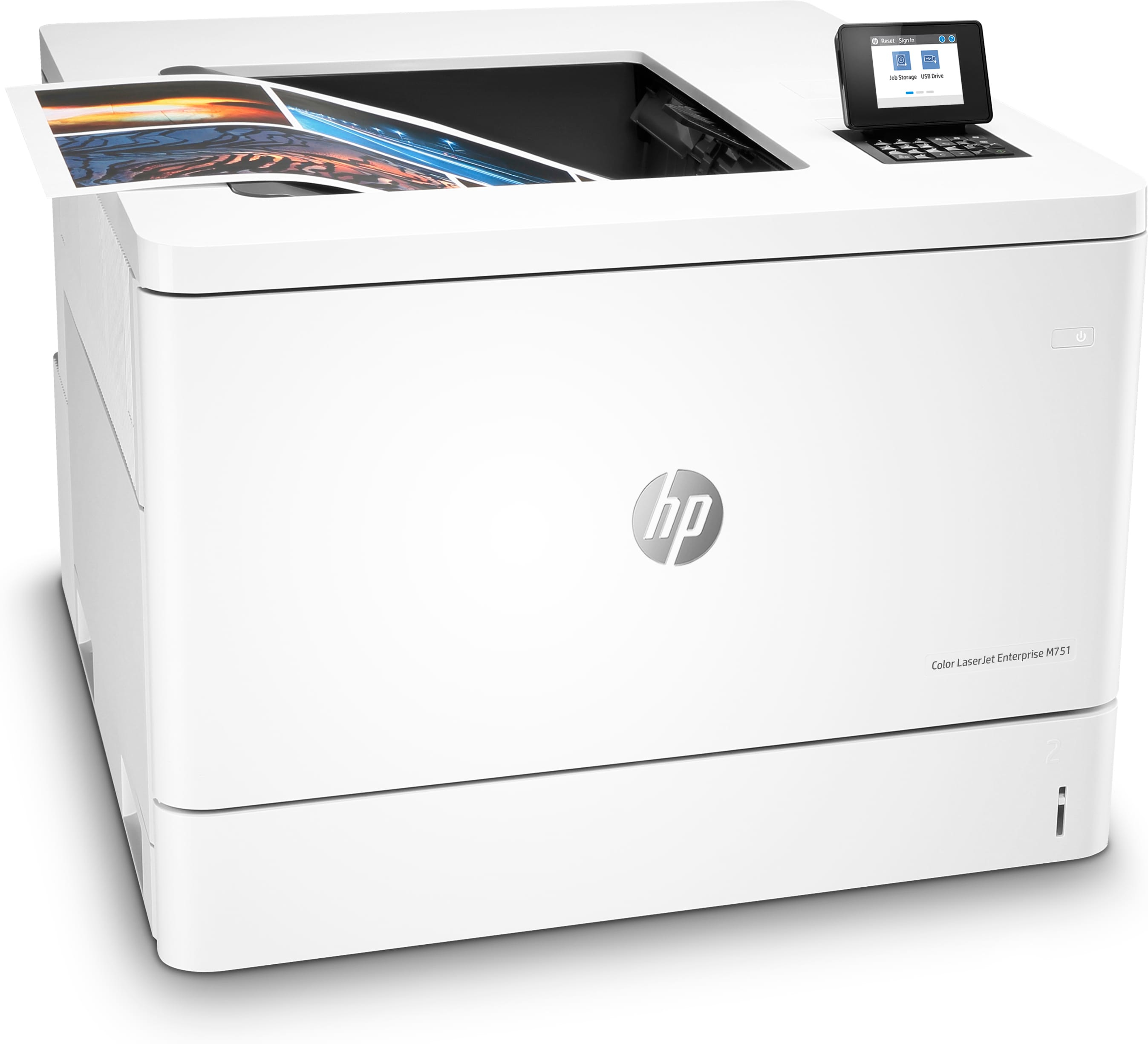 HP Color LaserJet Enterprise M751dn - Drucker - Farbe - Duplex - Laser - A3/Ledger - 600 x 600 dpi -