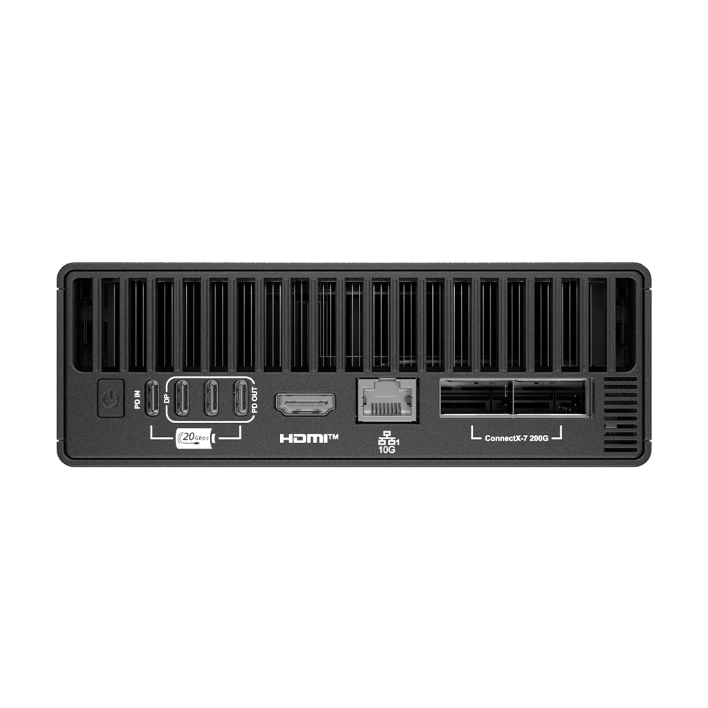 MSI EdgeXpert (DGX Spark), Nvidia GB10, 128GB, 4TB, Wi-Fi 7, Nvidia DGX OS