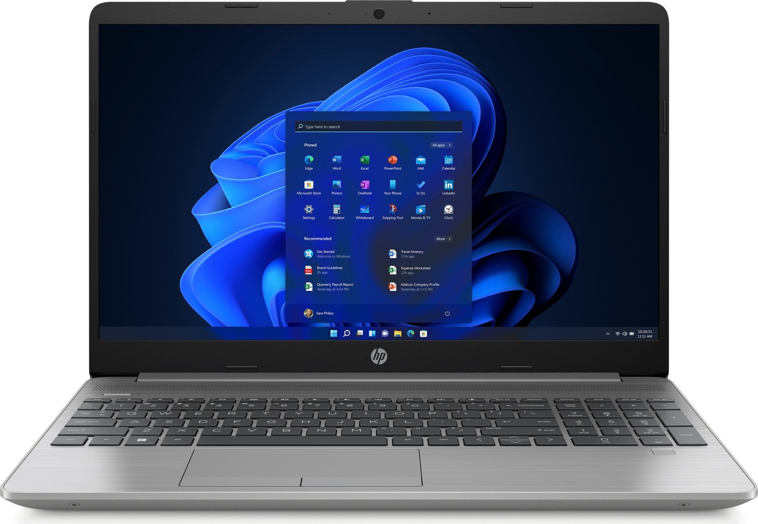 HP 255 G9, 15,6" FHD, AMD Ryzen 5 5625U, 8GB RAM, 256GB SSD, ohne Betriebssystem 7N067ES#ABD