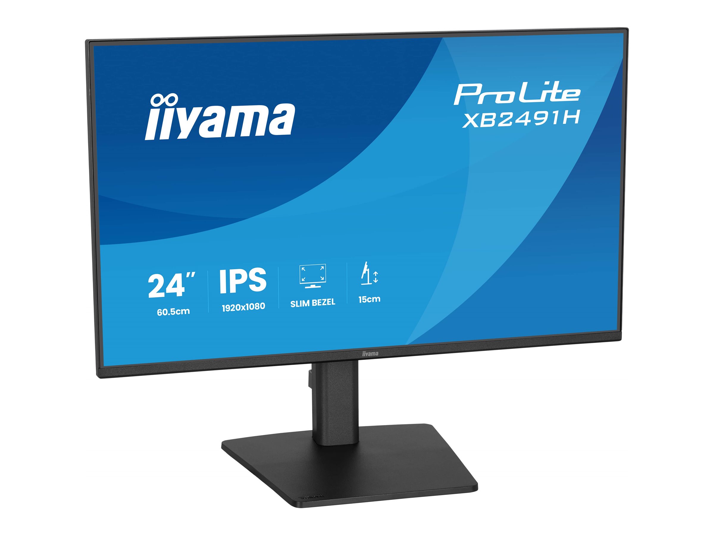 B-WARE - iiyama ProLite XB2491H-B1 Monitor 60.5cm (23.8") Full HD, IPS, 1ms, HDMI, Displayport