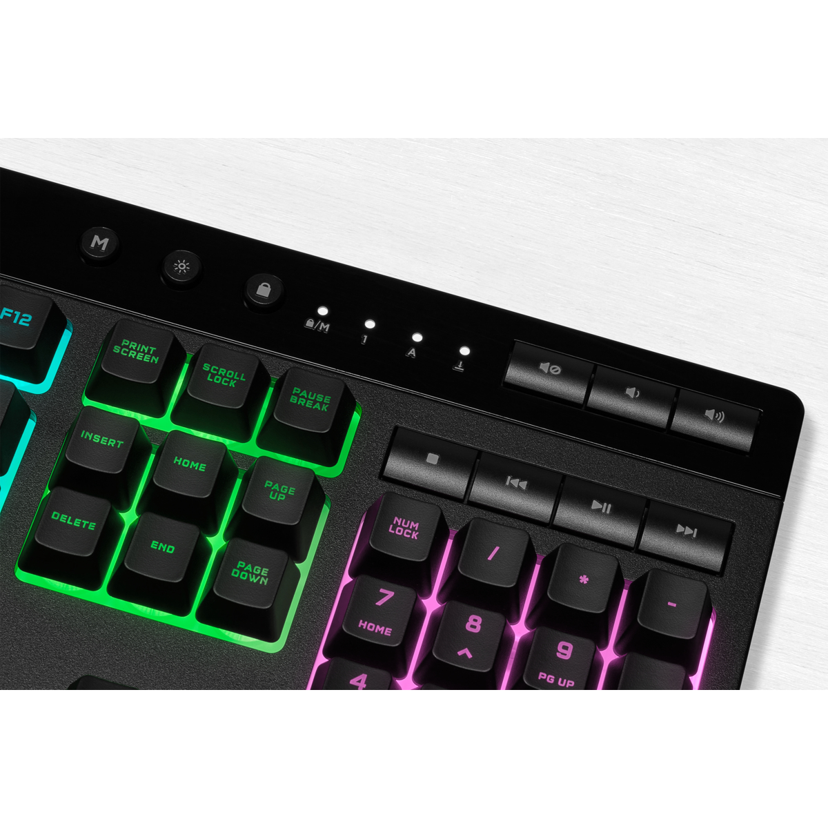 Corsair Gaming K55 RGB PRO Tastatur, USB, QWERTZ, IP42