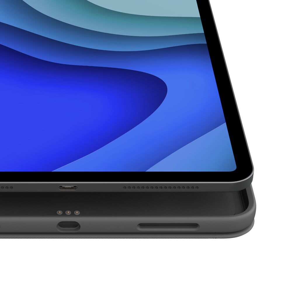 Logitech Folio Touch - Tastatur und Foliohülle - mit Trackpad - hinterleuchtet - Apple Smart connect