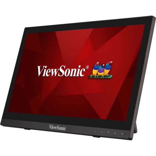 ViewSonic TD1630-3, 39,6 cm (15.6"), 1366 x 768 Pixel, HD, LCD, 12 ms, Schwarz