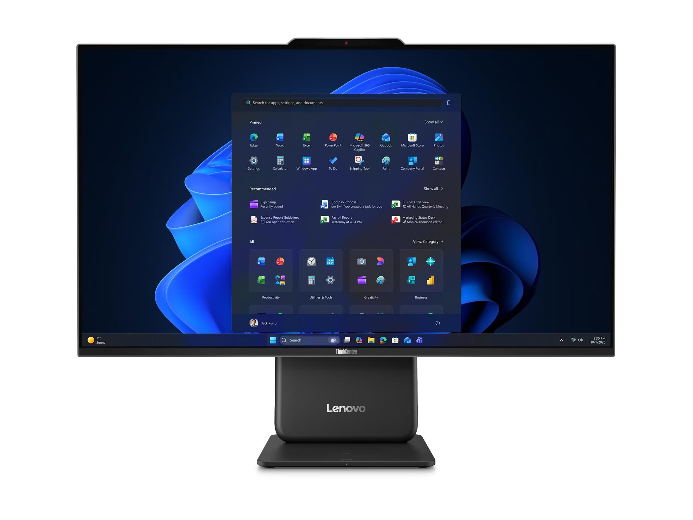 Lenovo ThinkCentre neo 50a 27 Gen 7 13RU - All-in-One (Komplettlösung)