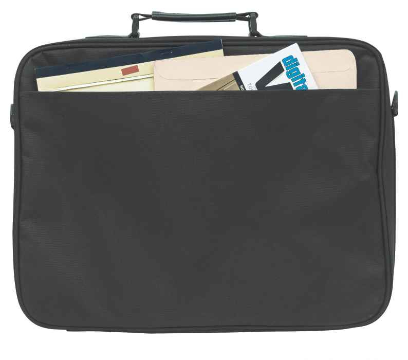Manhattan Empire Laptop Bag 17.3", Clamshell design, Accessories Pocket, Shoulder Strap (removable)