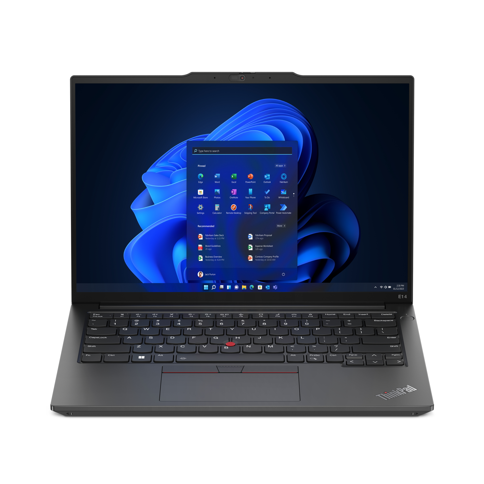 Lenovo ThinkPad E14 Gen 5 (AMD), 14" WUXGA, AMD Ryzen™ 5 7530U, 16GB RAM, 512GB SSD, Win11 Pro