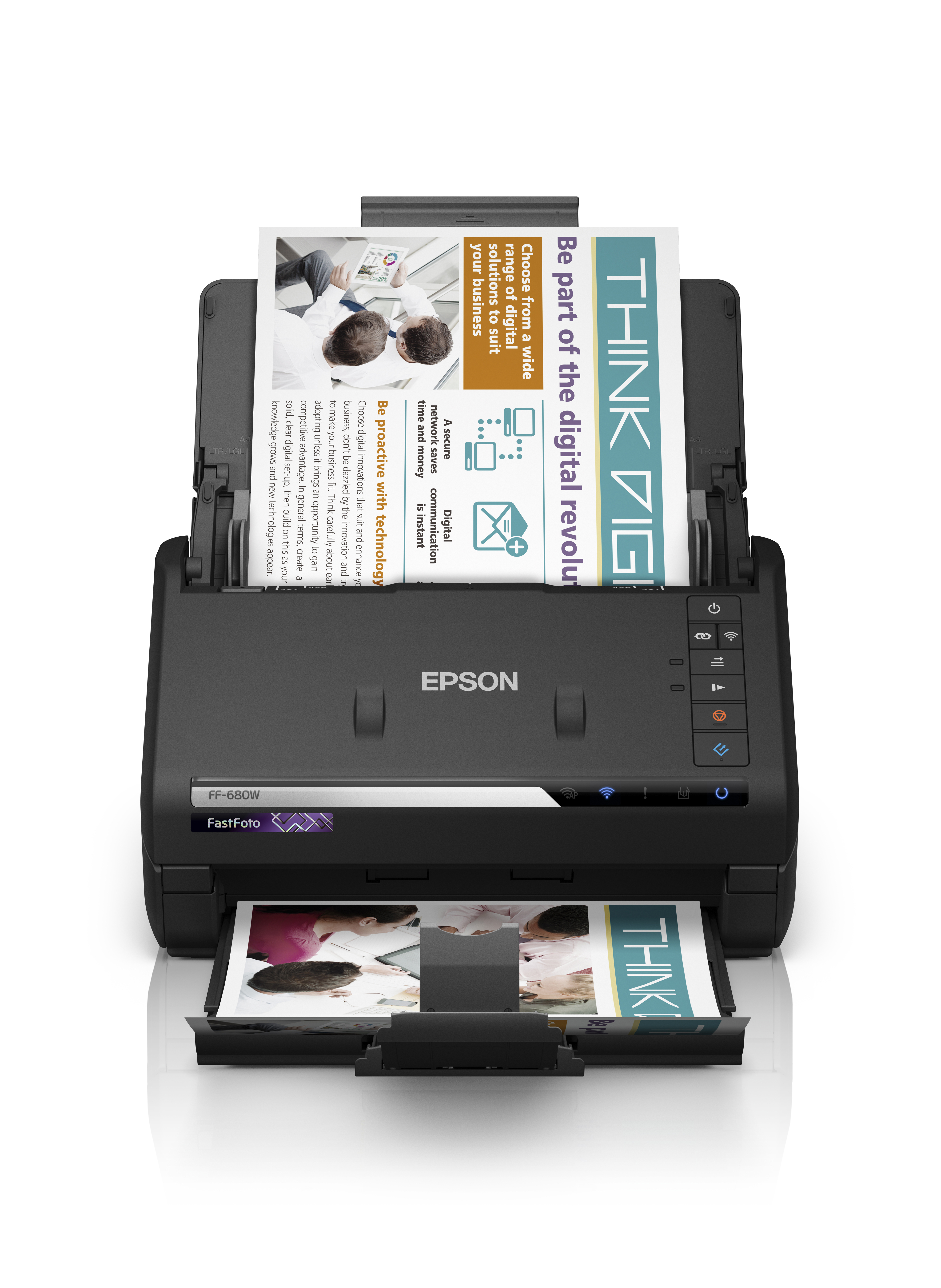 Epson FastFoto FF-680W - Dokumentenscanner - Kontaktbildsensor (CIS)