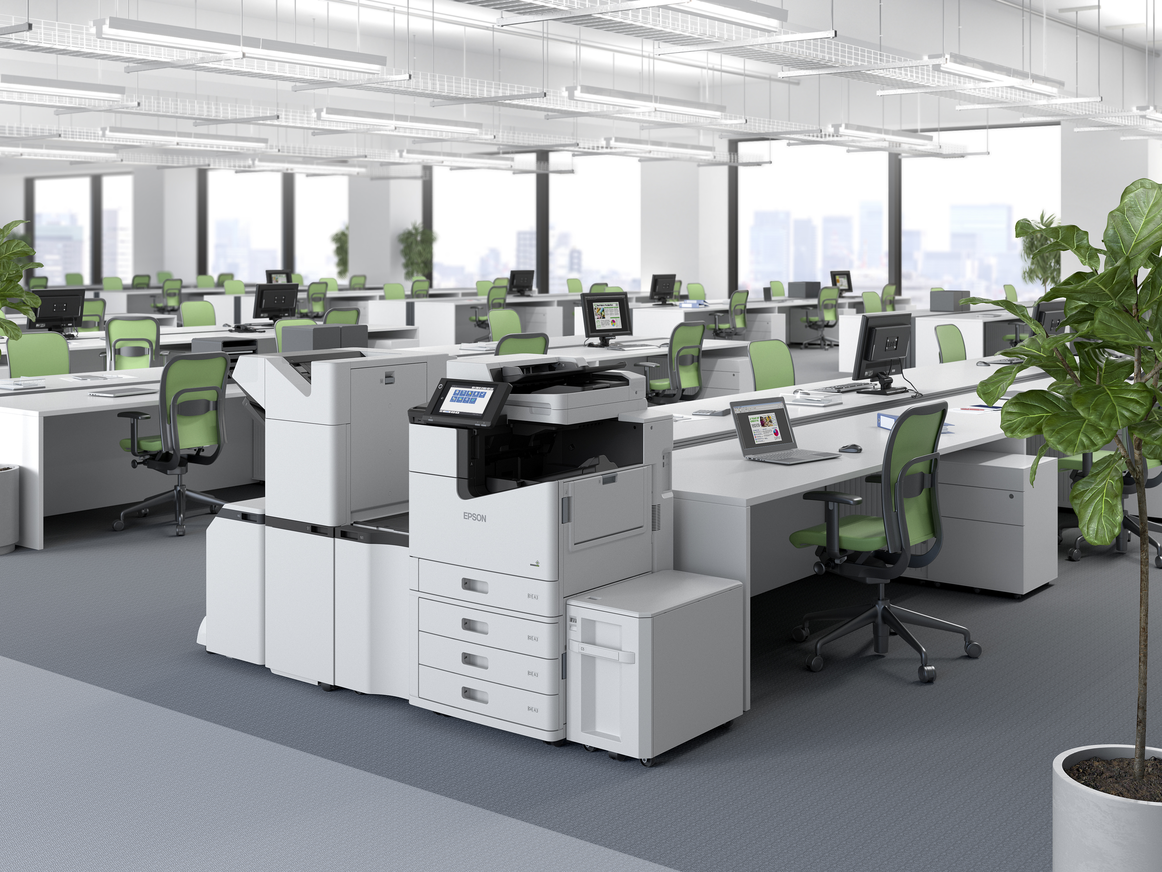 Epson WorkForce Enterprise WF-C20750 D4TW - Multifunktionsdrucker - Farbe - Tintenstrahl - A3 (297 x