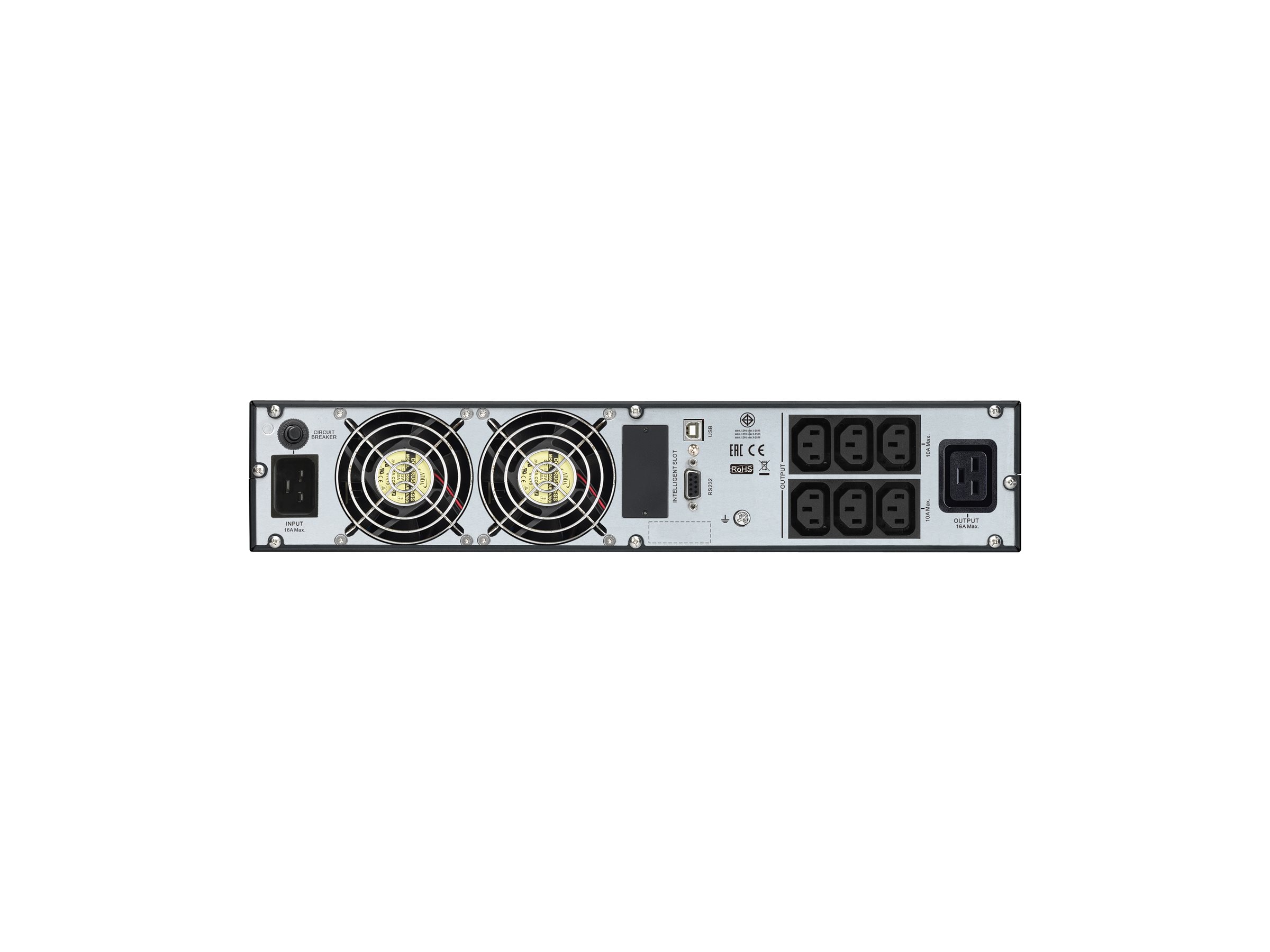 APC Easy UPS SRV SRV3KRIRK - USV (Rack - einbaufähig) - Wechselstrom 220/230/240 V - 2400 Watt - 300