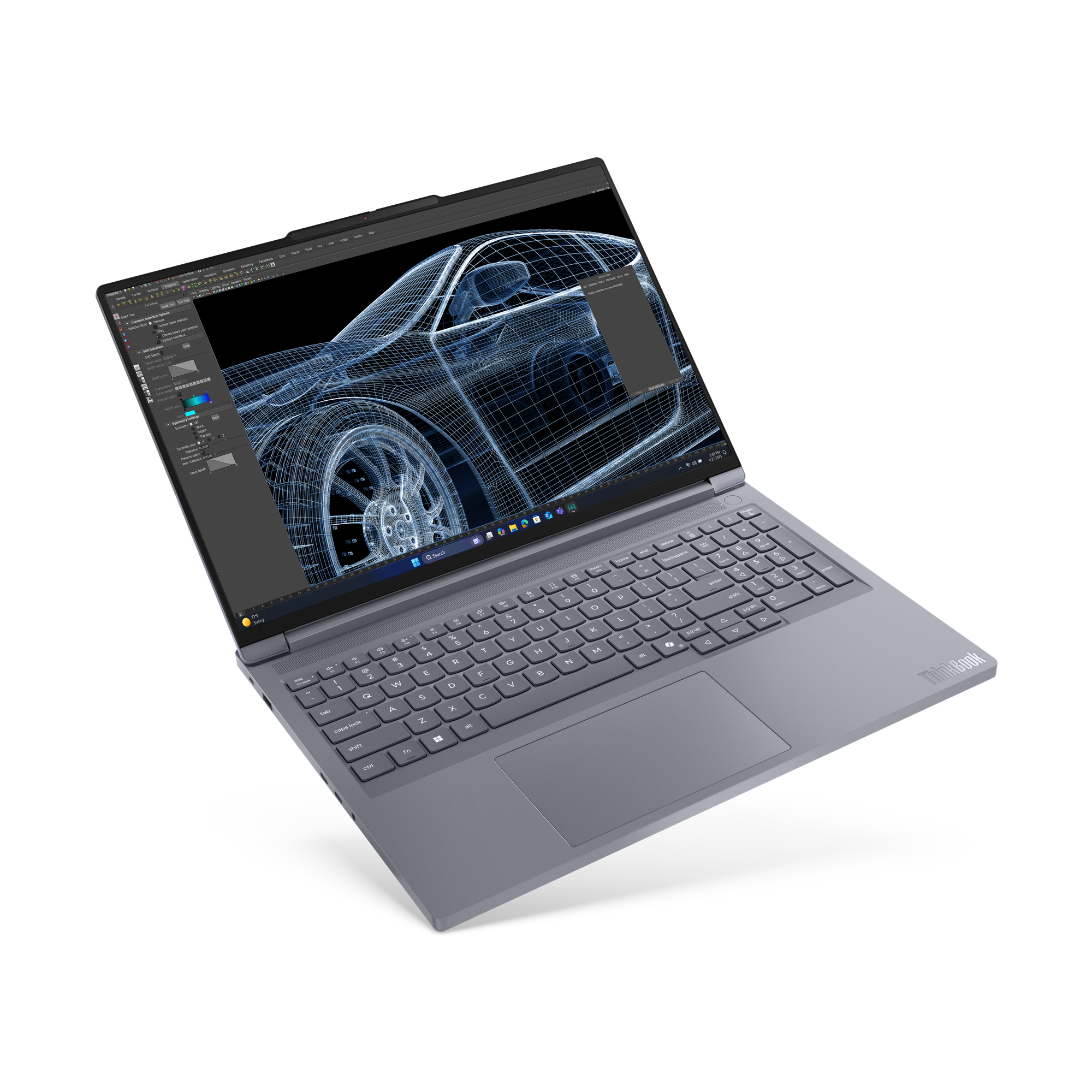 Lenovo ThinkBook 16p G6, 16" WQXGA, AMD Ryzen 9 8940HX, 64GB RAM, 1TB SSD, RTX 5060, W11P