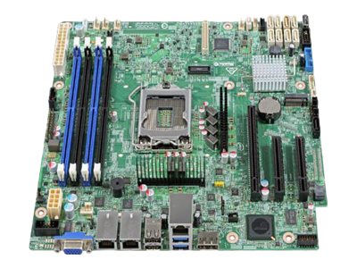 Intel Server System R1208SPOSHORR - Server - Rack-Montage - 1U - 1-Weg - keine CPU - RAM 0 GB - SATA