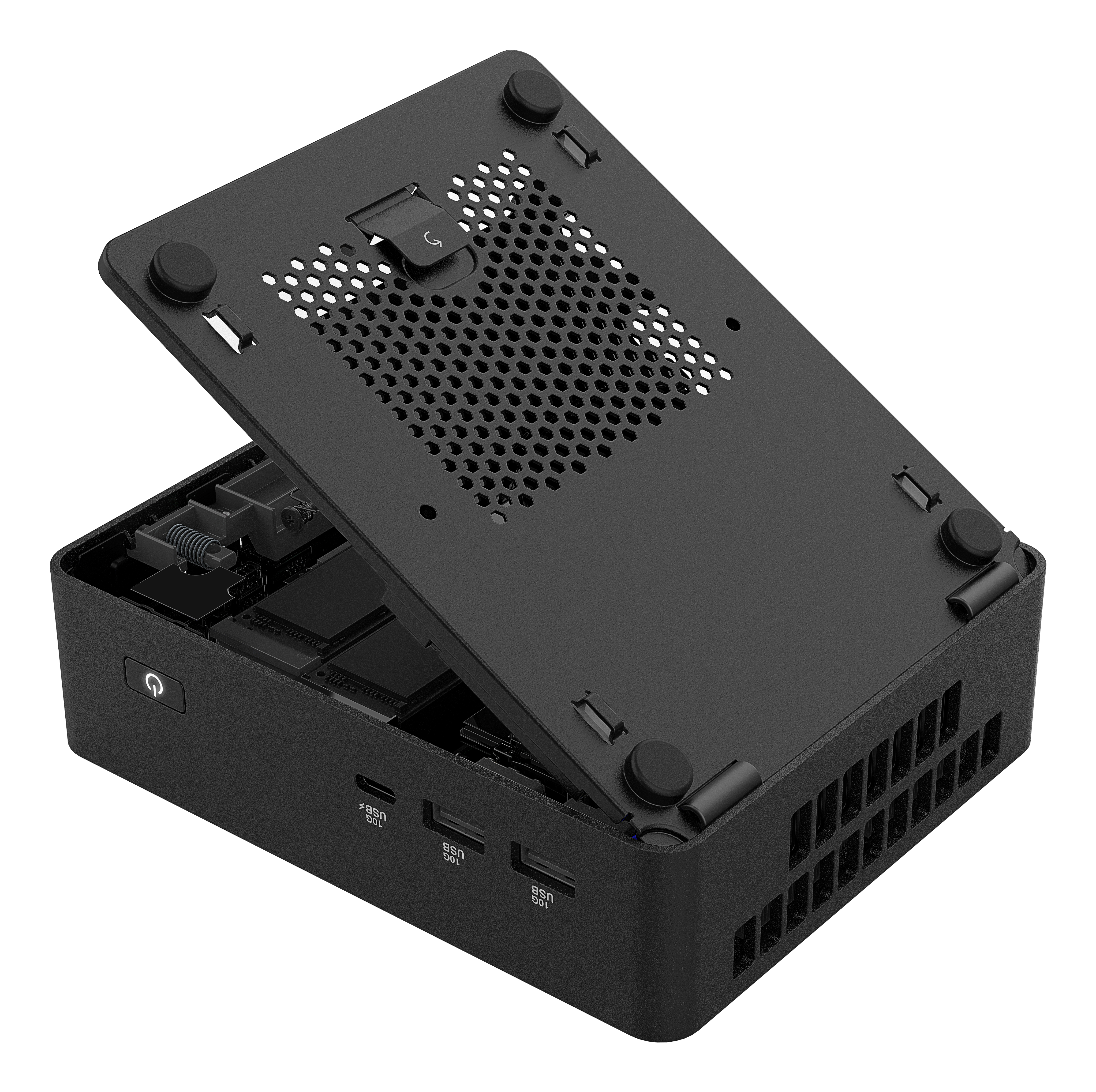 ASUS NUC 16 RNUC16WCKI500002B, Mini-PC Barebone, FCBGA1516, PCI Express, Ethernet/LAN, Wi-Fi 7 (802.